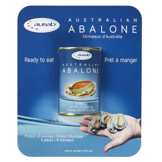 CANNED ABALONE PRODUCT OF AUSTRALIA 15 OUNCES