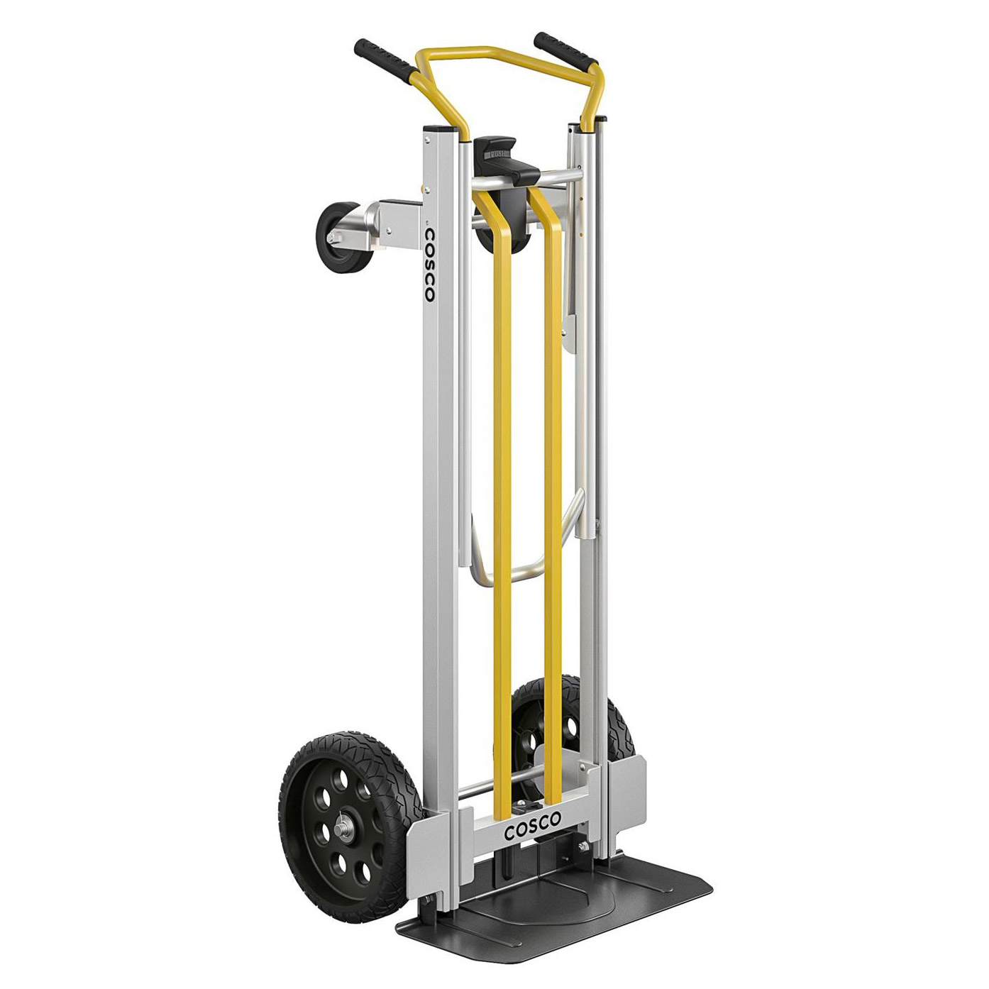 COSCO Next Generation 3-In-1 Hybrid Hand Truck with Flat Free Tires