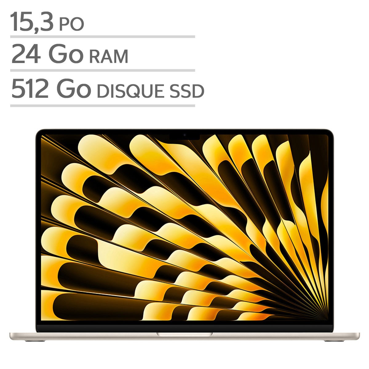 Apple MacBook Air 15.3 in., Apple M4 Chip – 24 GB RAM, 512 GB SSD