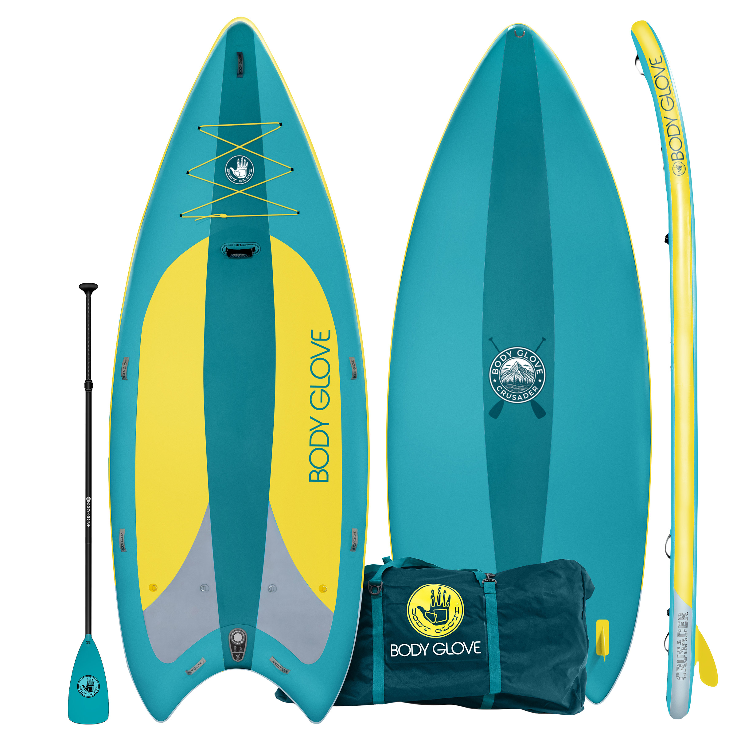Body Glove Crusader Multi-Person Paddle Board Package