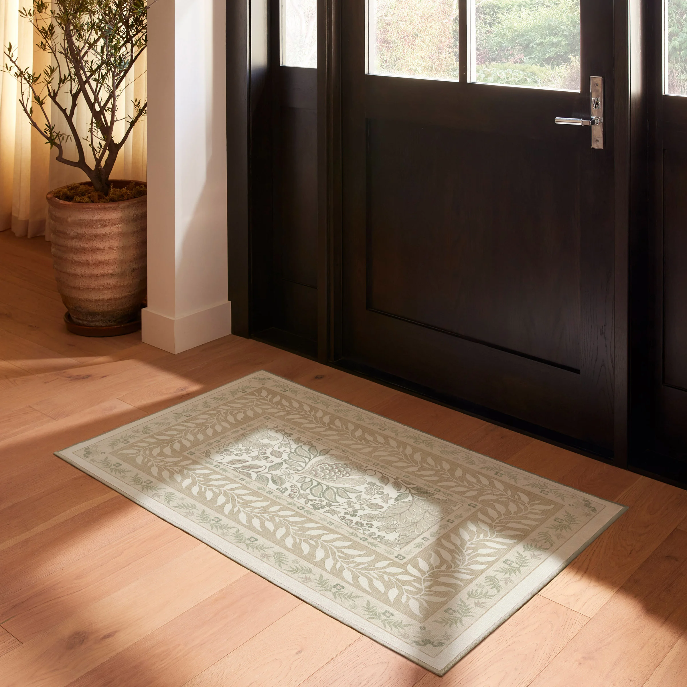 Ruggable Flatwoven Washable Laurel Rug, 3 'x 5'