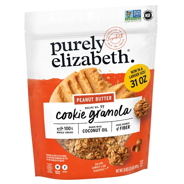 PURELY ELIZABETH PEANUT BUTTER COOKIE GRANOLA 31 OZ