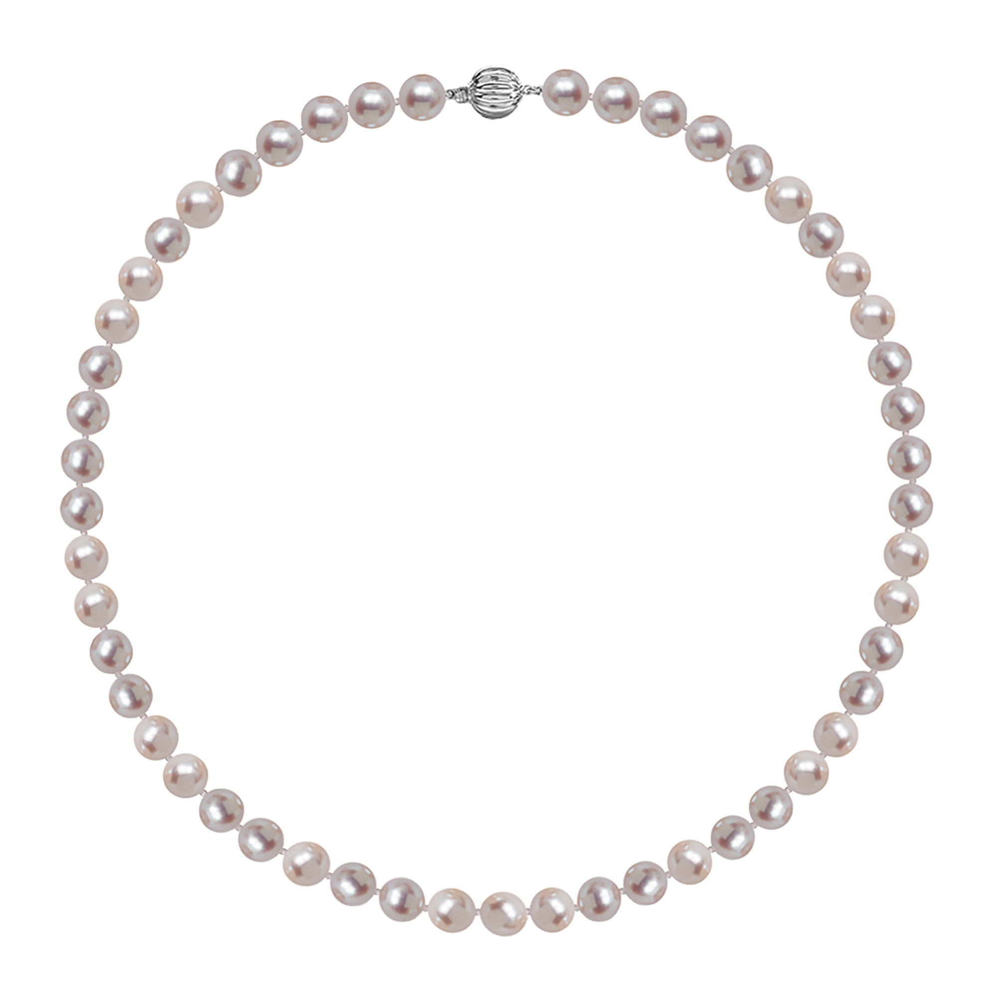 7.5 - 8 mm Cultured Akoya Pearl Necklace