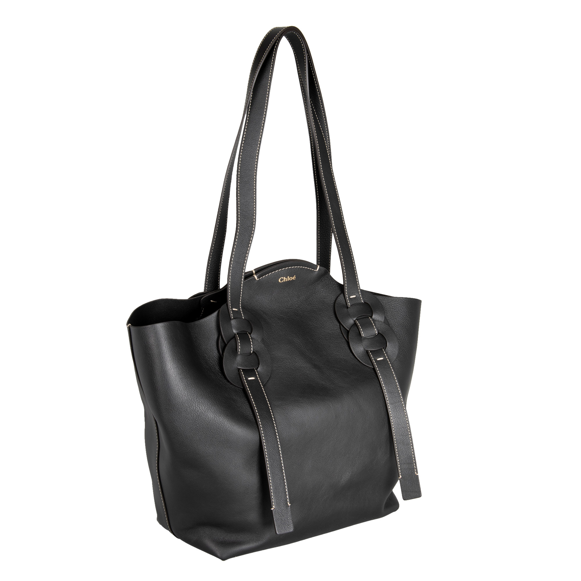 Chloe Darryl Tote Bag, Black | Costco