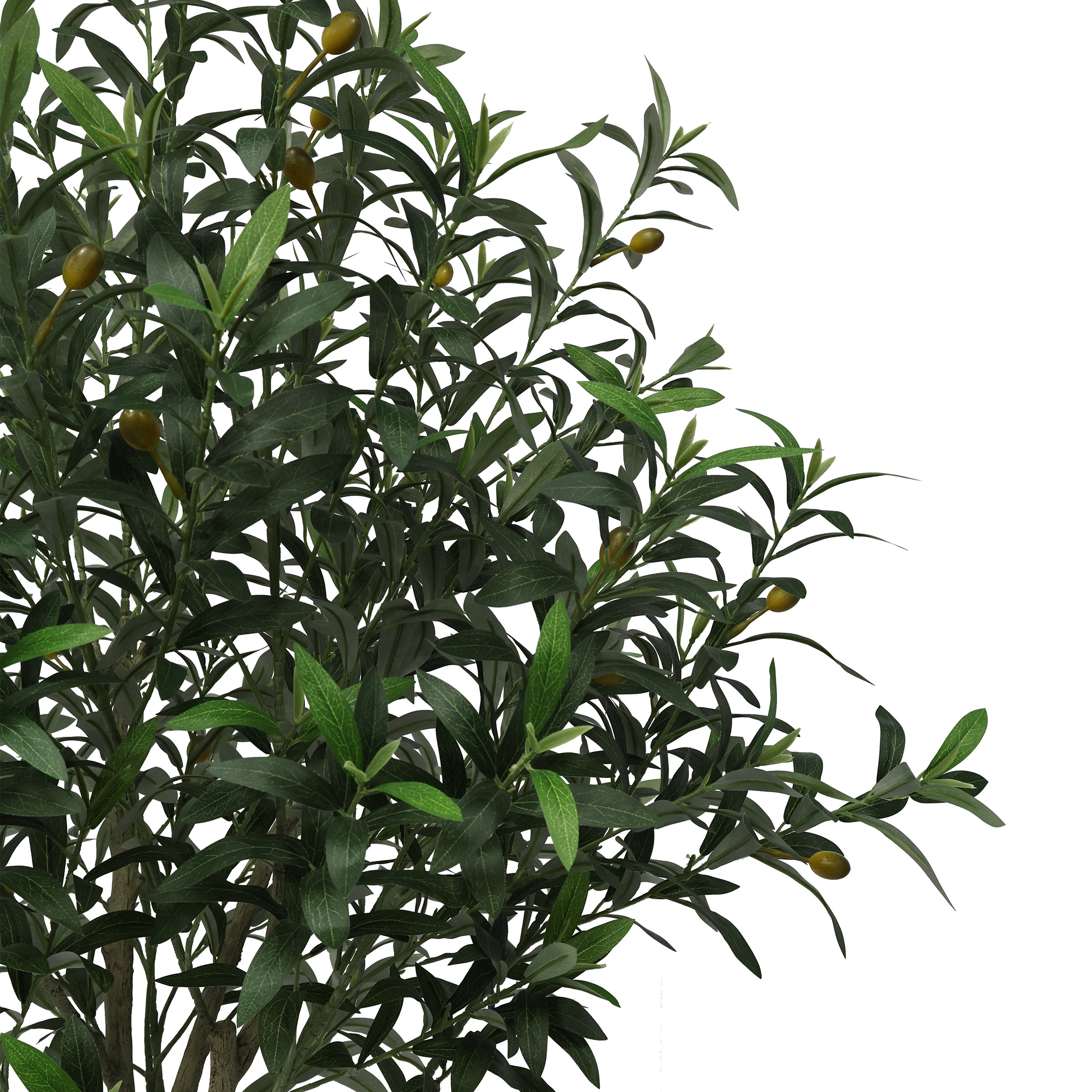 Faux 6.5' Topiary Olive Tree | Costco