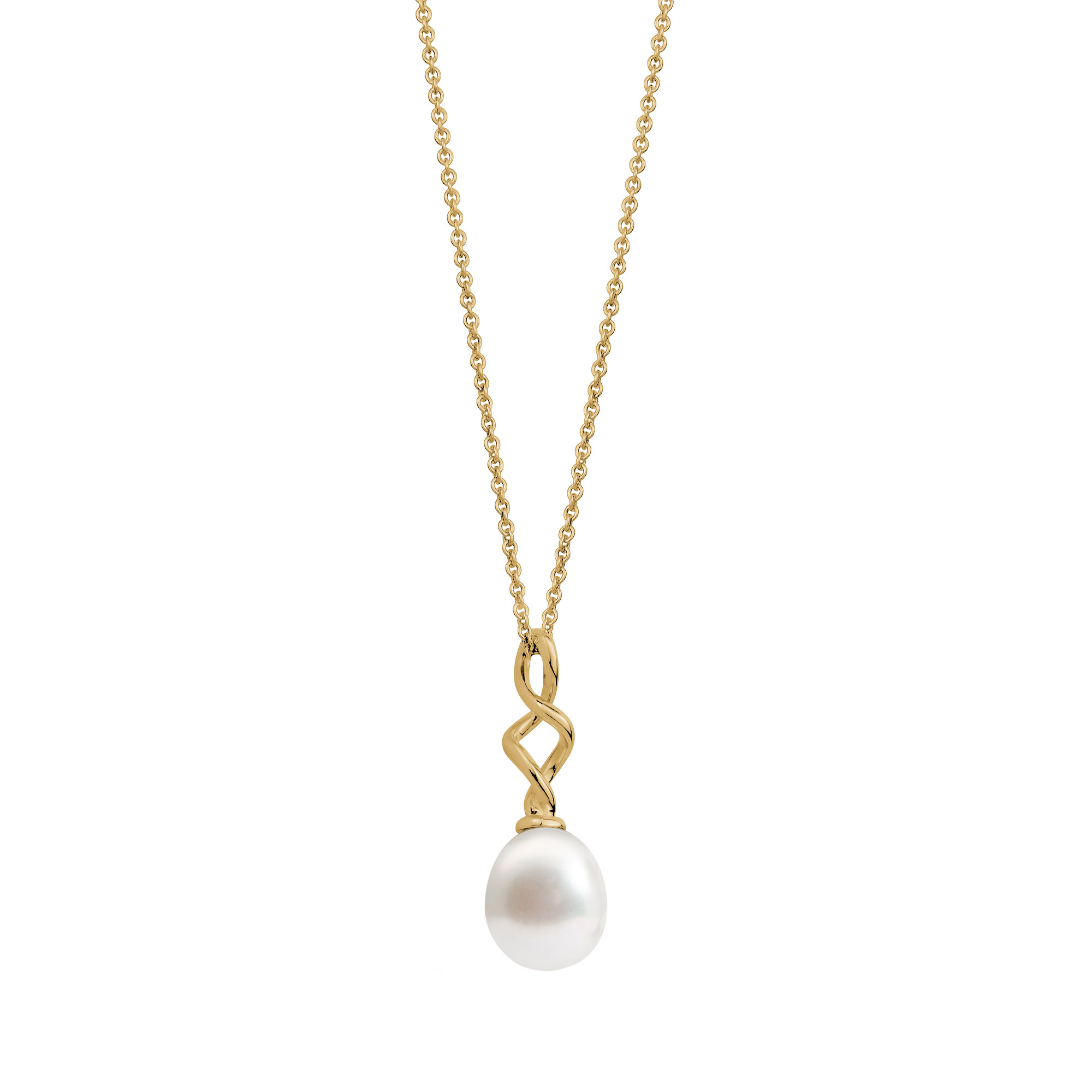 8 - 8.5 mm Cultured Freshwater Pearl Pendant