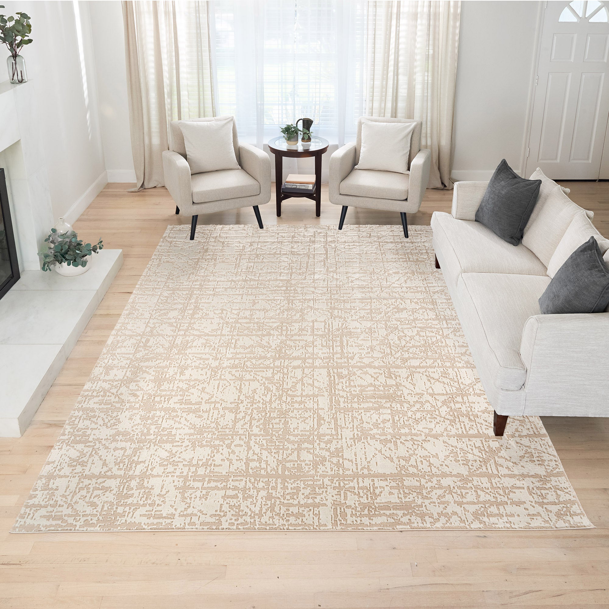 AURAGE Rich Formula 2本セット Karma Rug Collection, Riona Ivory | Costco