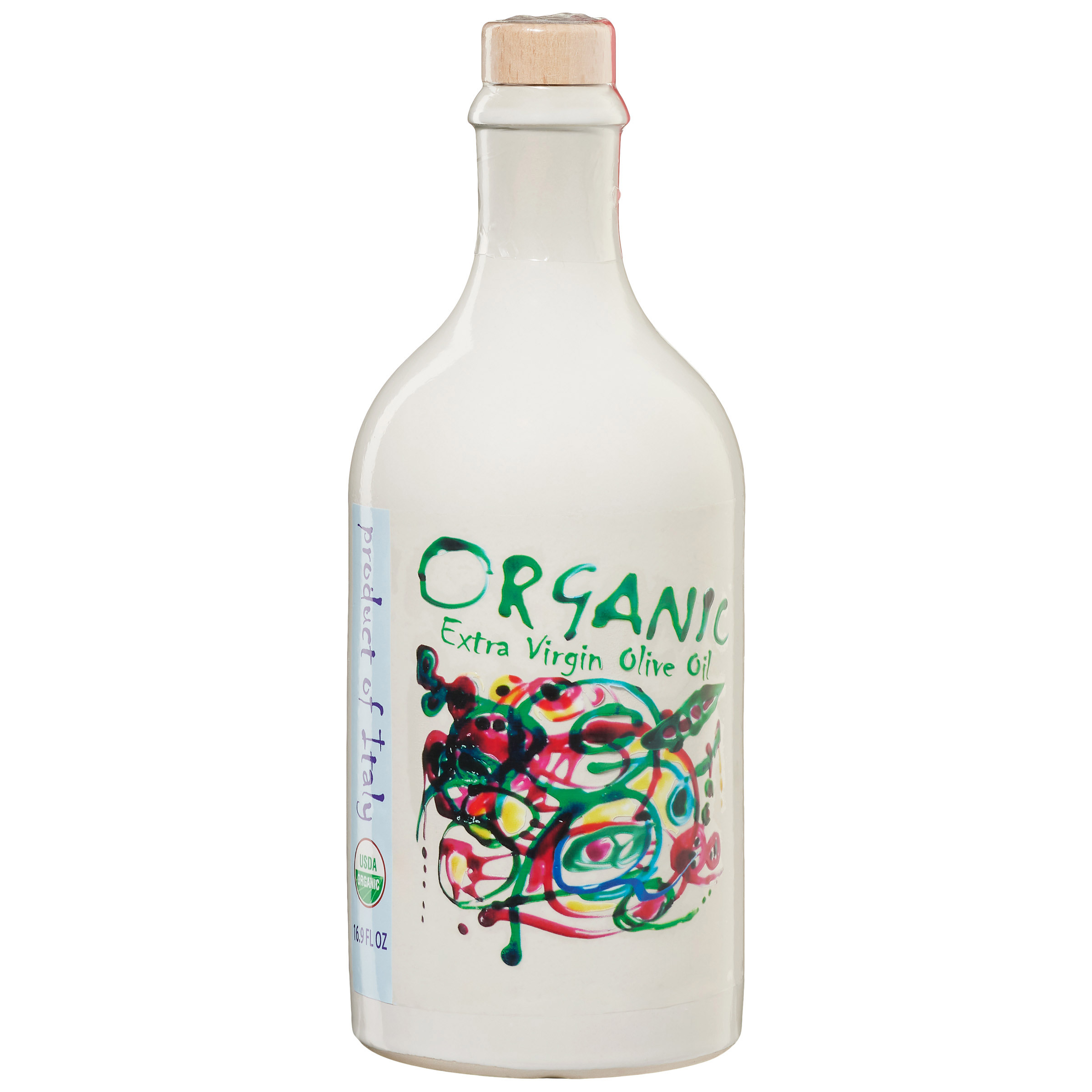 Arte Organic Extra Virgin Olive Oil, 2 Pack Ceramic Bottle, 33.8 fl oz. Total