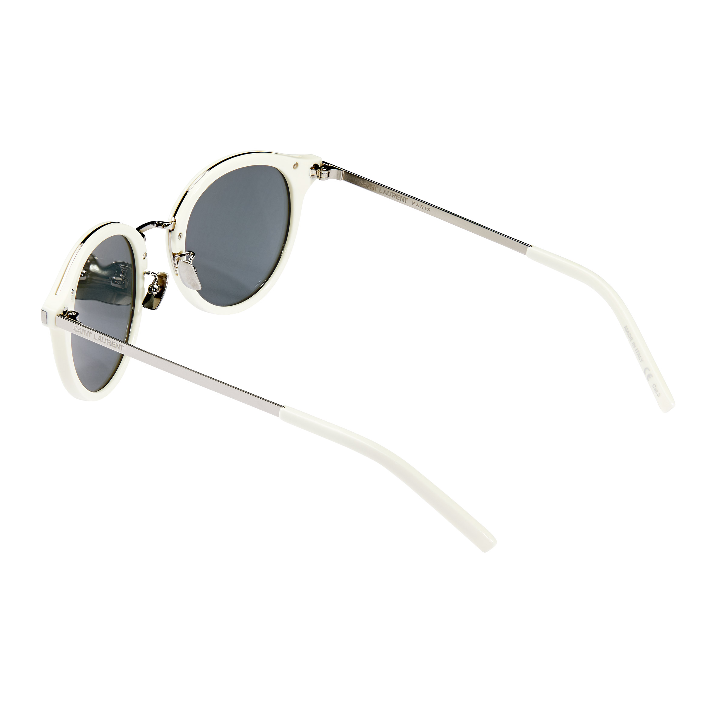 Saint Laurent SL57 White Sunglasses | Costco