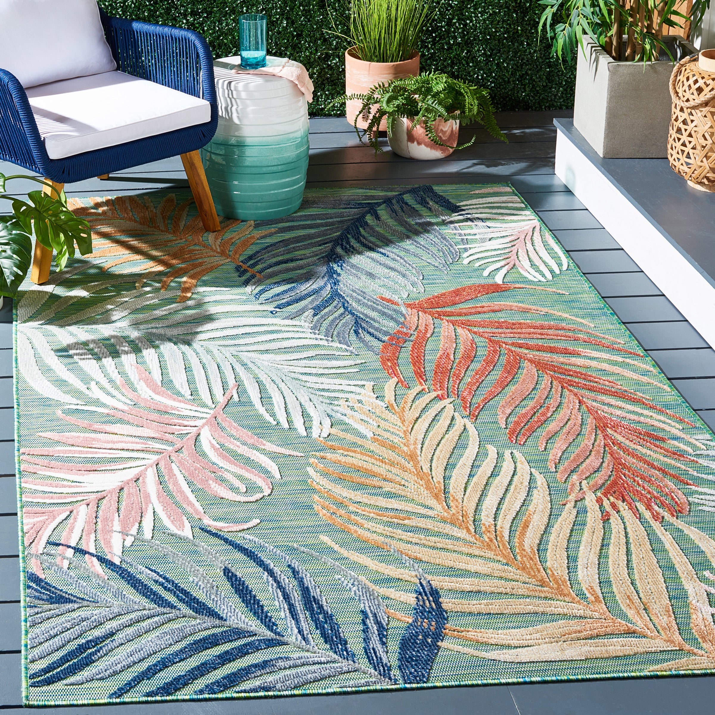 Safavieh Cabana Collection Lucia Indoor/Outdoor Area Rug | Costco