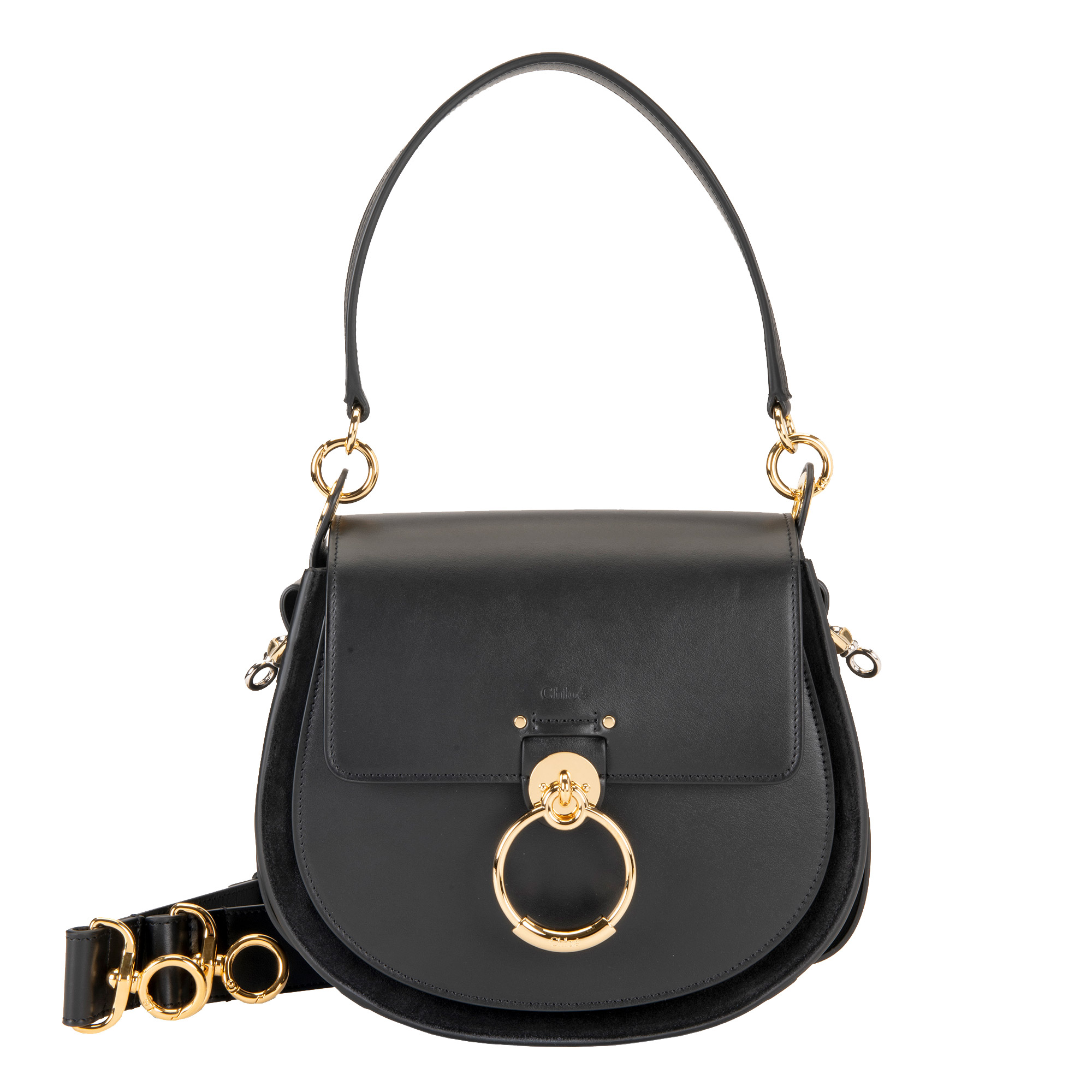 Chloe Large Tess Bag, Black Costco