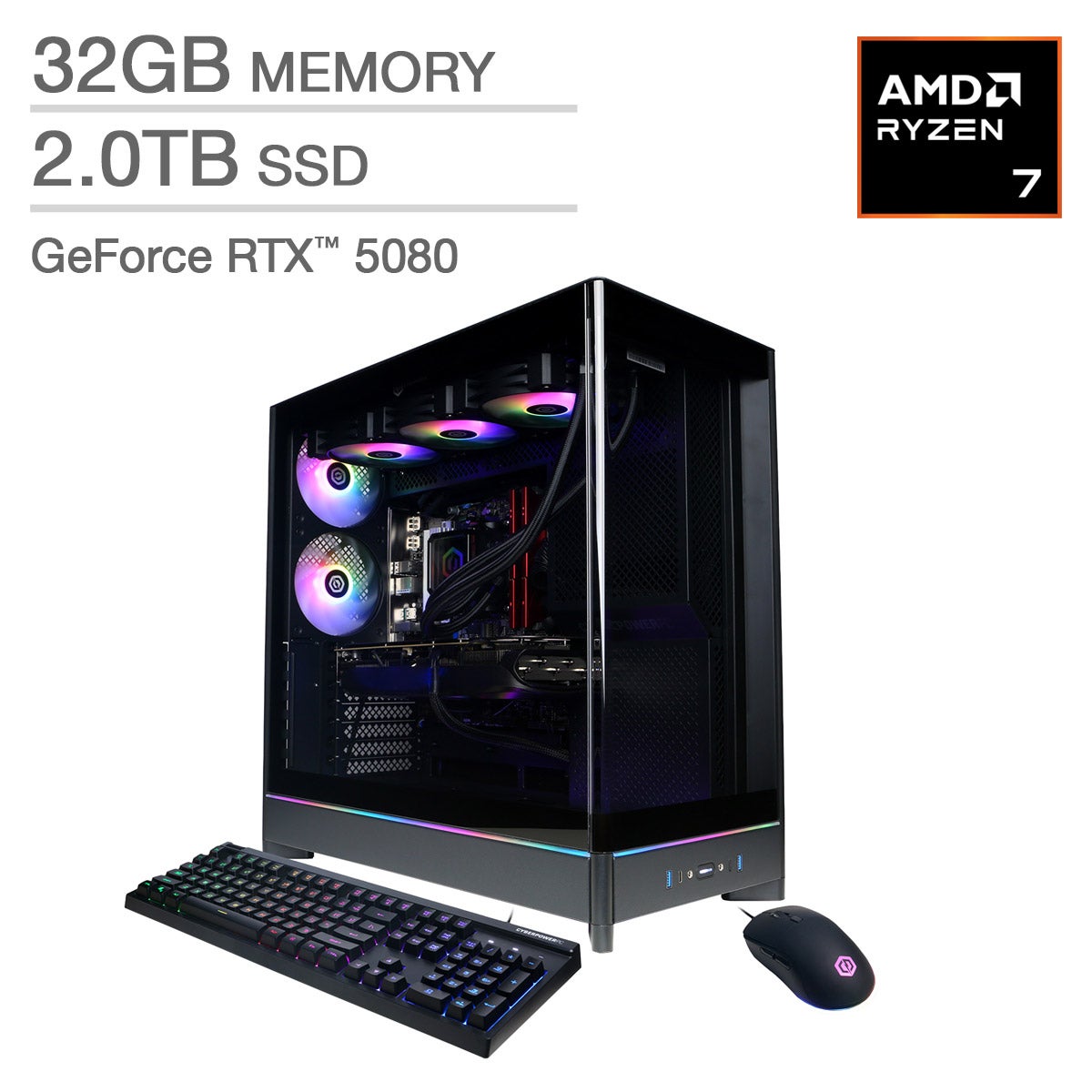 CYBERPOWERPC Gamer Supreme Liquid Cooled - AMD Ryzen 7 CYBERPOWERPC Gamer Supreme Liquid Cooled - AMD Ryzen 7
