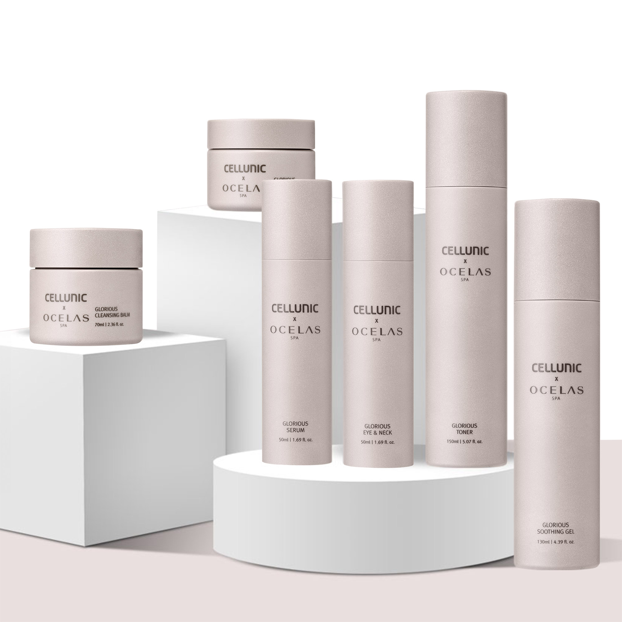 Cellunic by Ceragem x Ocelas Skincare Collection 6-piece Set