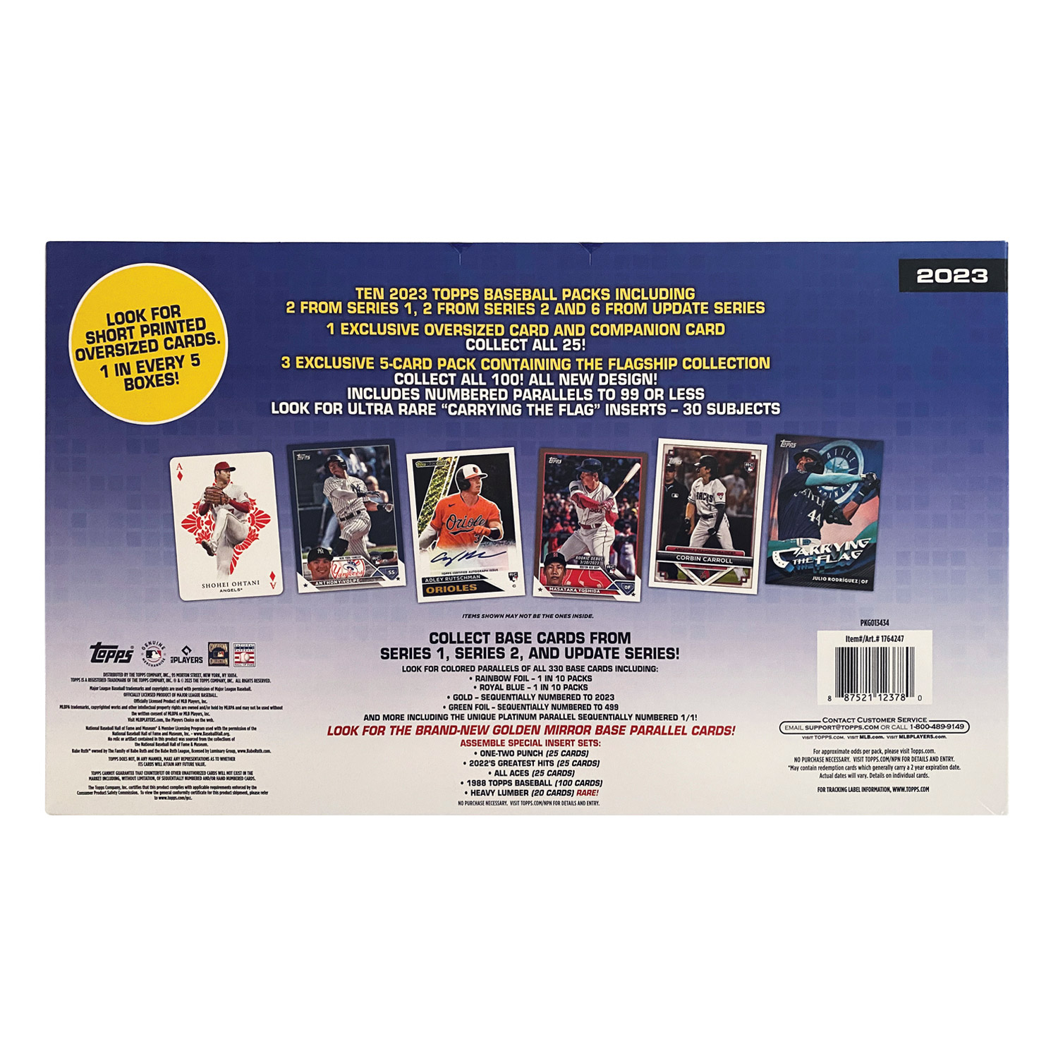 2023 Topps Baseball Flagship Collection Box | Costco