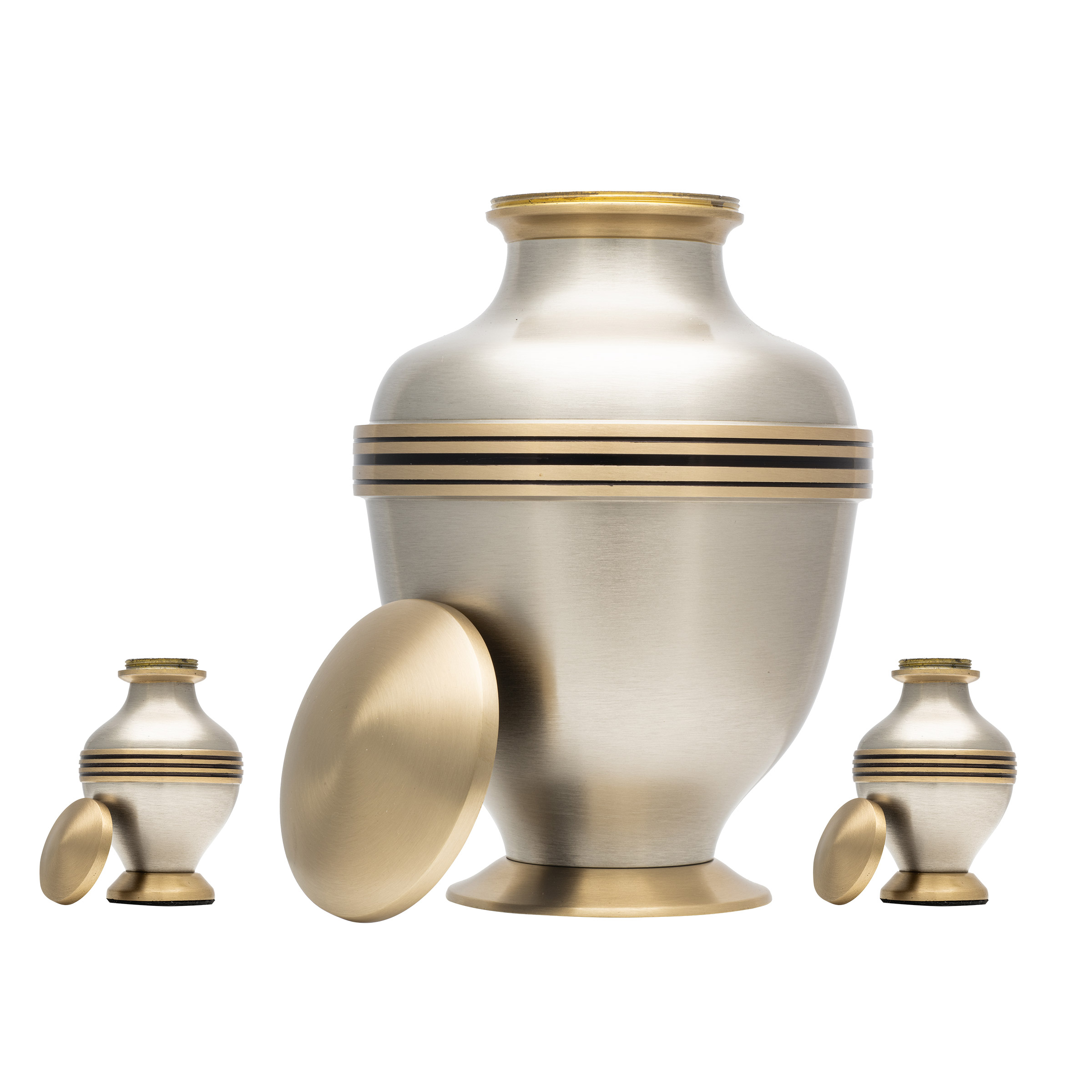 Walker Caskets Classic Urn in Pewter Finish