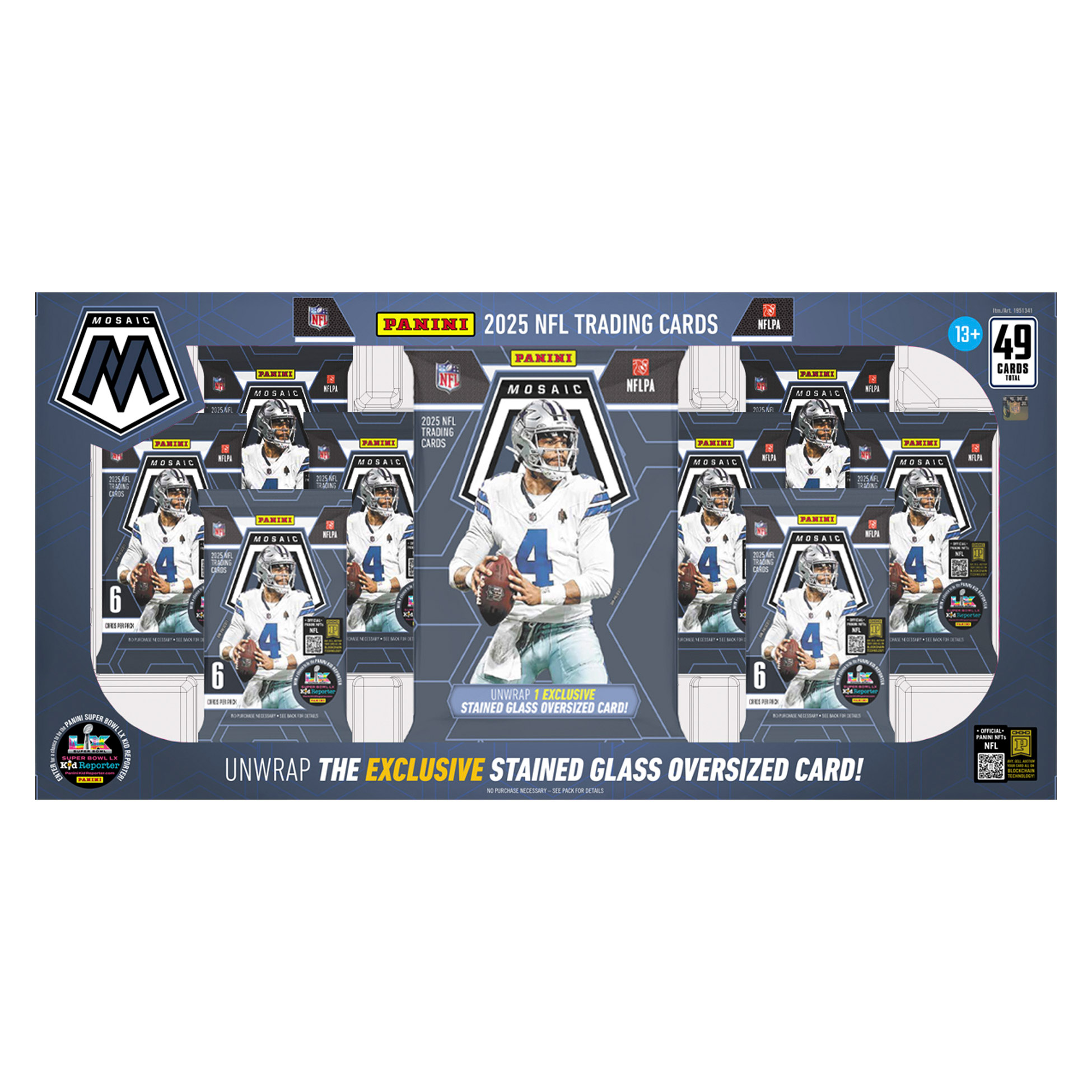 Panini Mosaic Football Cards Bundle 2025 | Costco