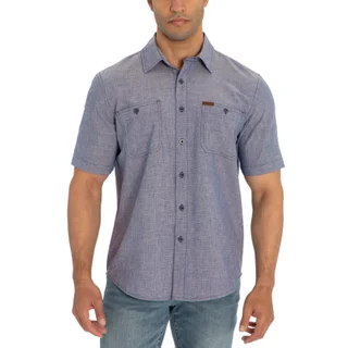 ORVIS MEN'S SHORT SLEEVE WOVEN SHIRT