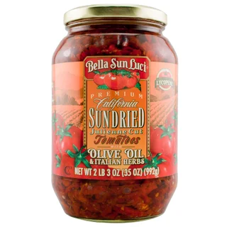 Bella Sun Luci Sun Dried Tomatoes In Olive Oil & Italian Herbs, 35 oz