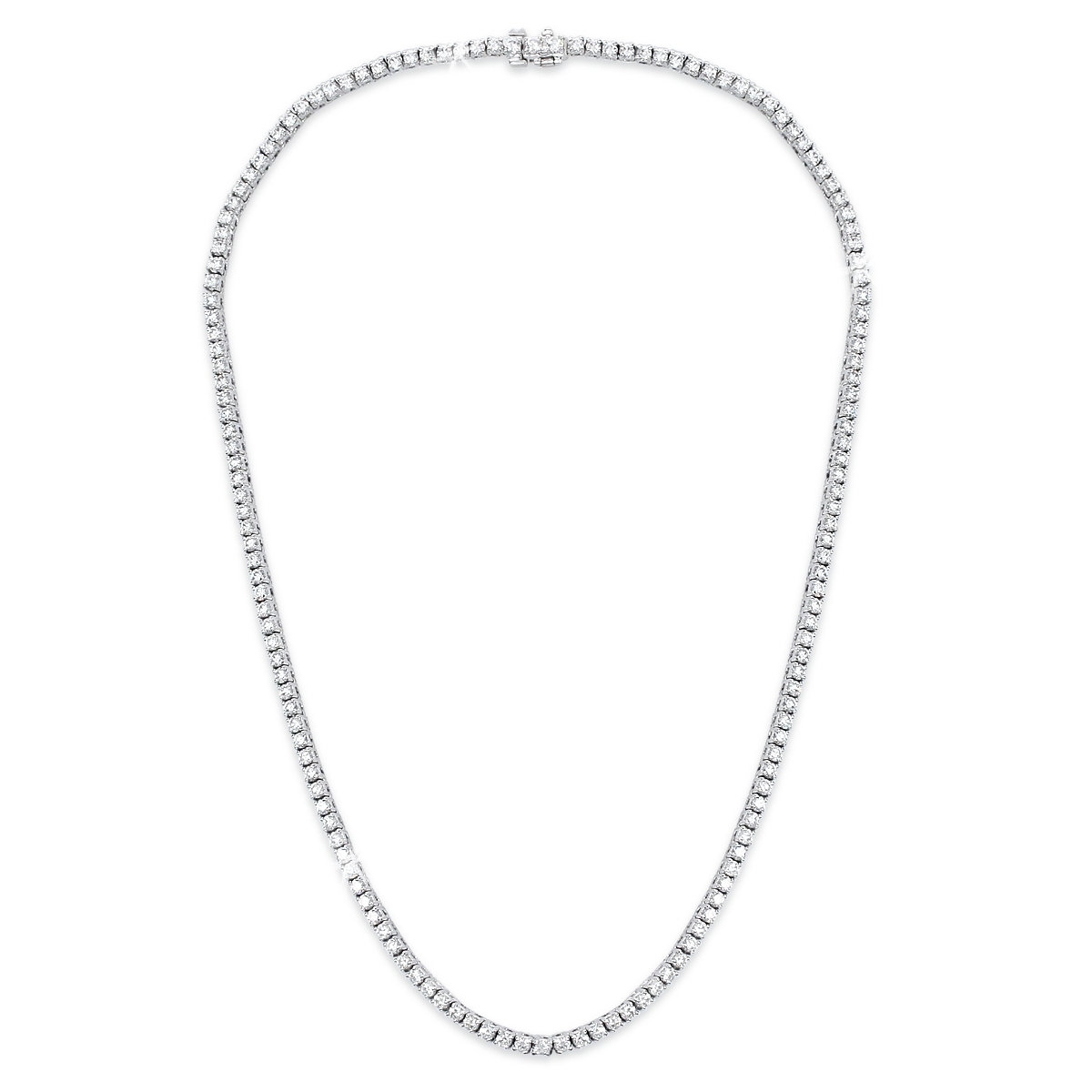 Round Brilliant Diamond Necklace (8.00 ctw)