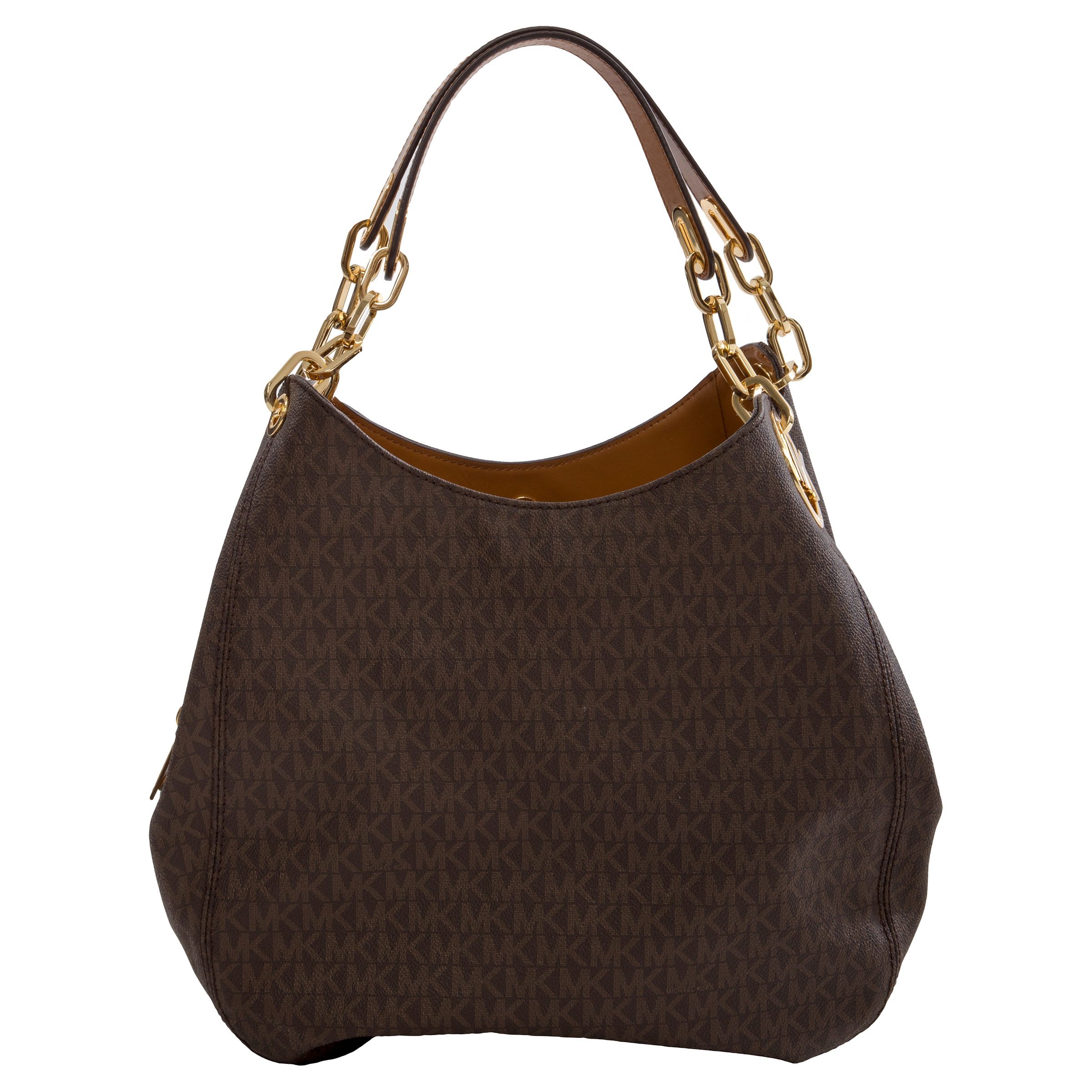 Brown Mk Fulton Bag Michael Kors Fulton Large Shoulder Tote