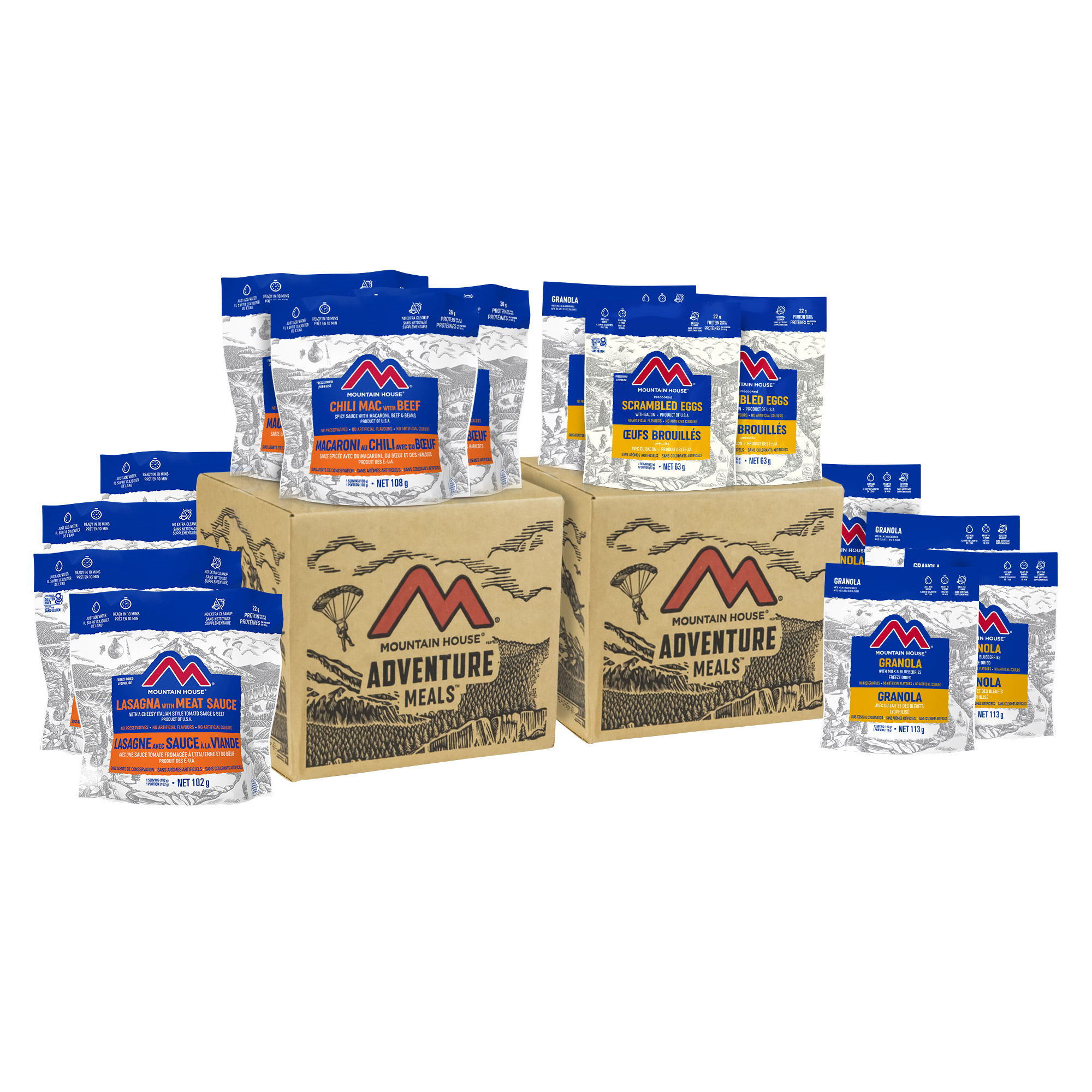 Mountain House 14 Pouch Food Kit 