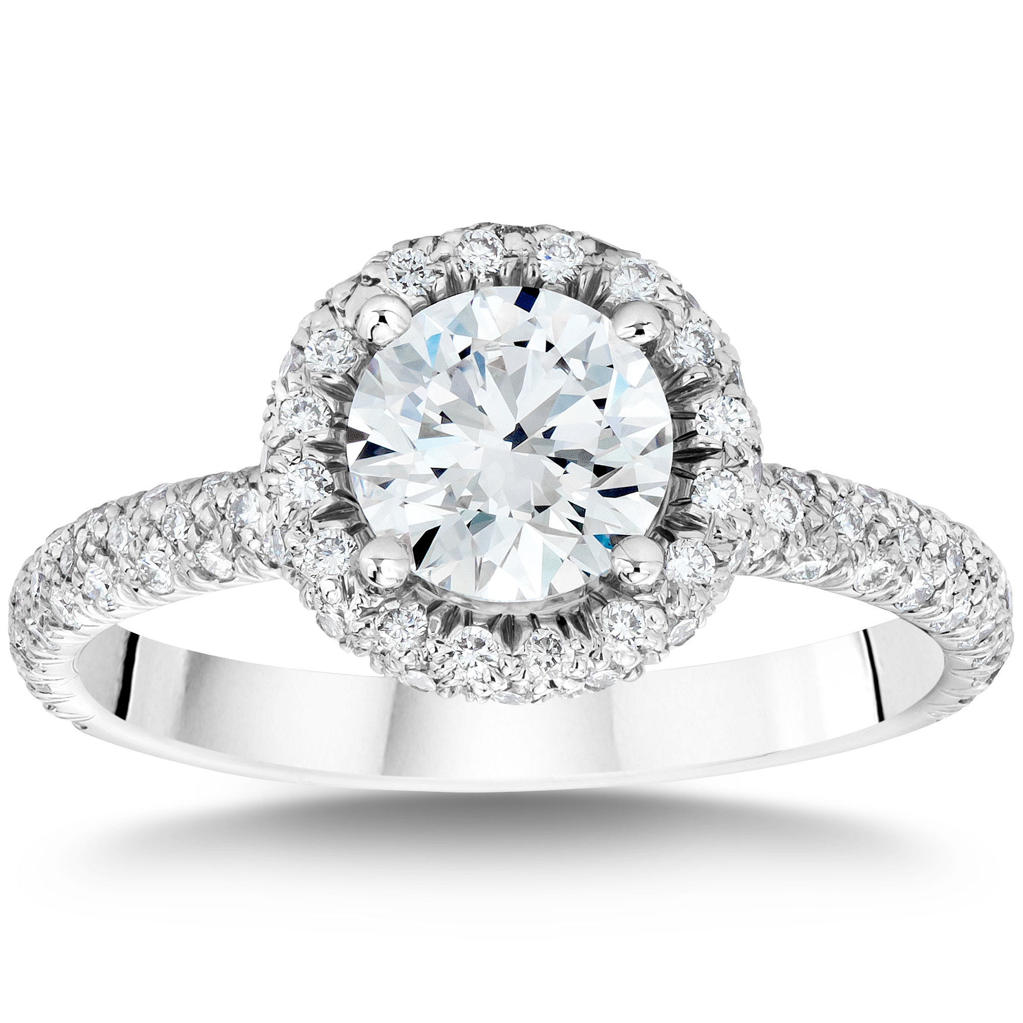 Round Brilliant Diamond Ring (1.19 ctw)