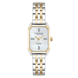 AKNY OCTAGON TWO TONE DIAMOND WOMENS WATCH
