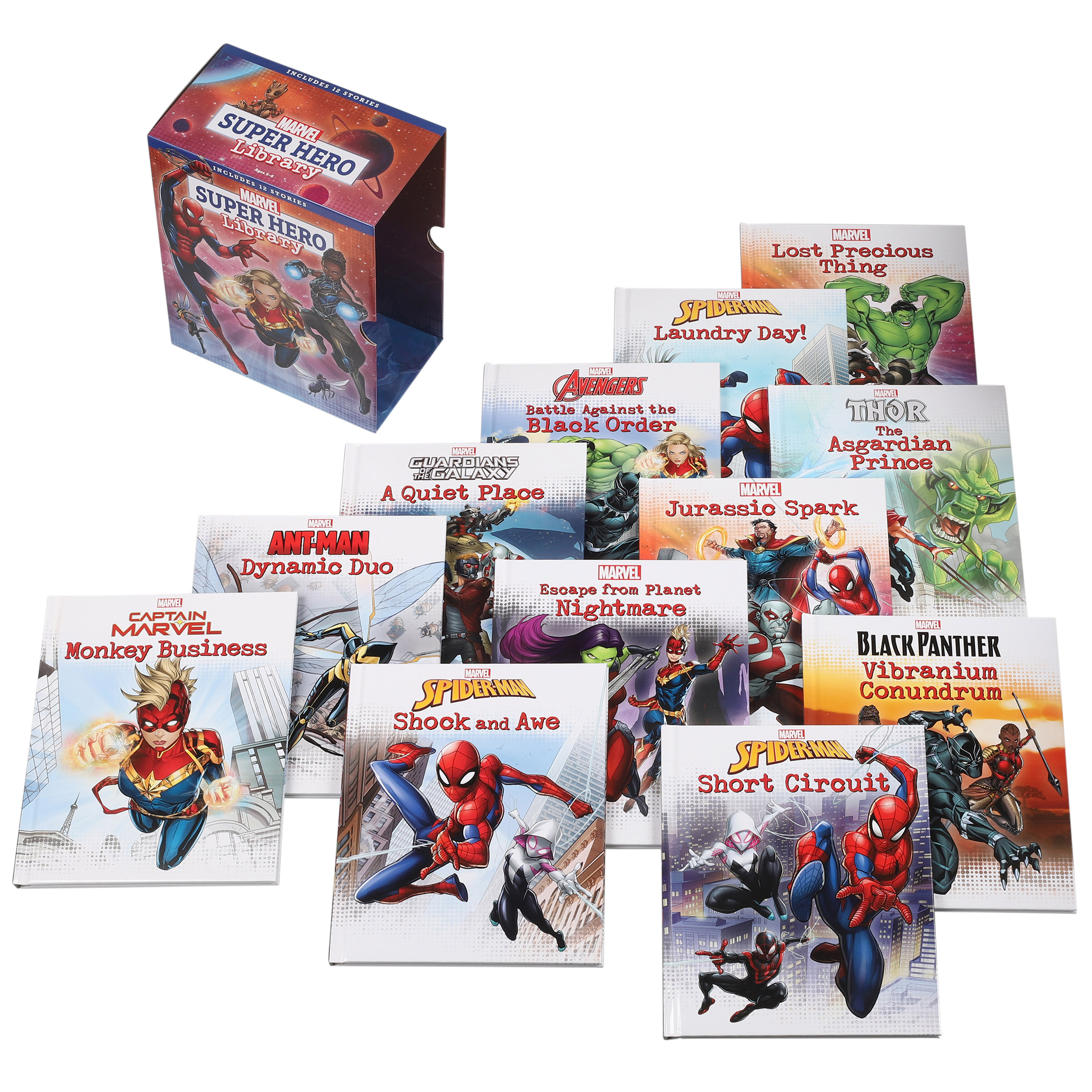 Marvel Super Hero: 12 Volume Library | Costco