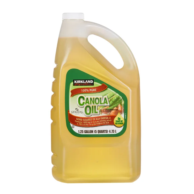 KIRKLAND SIGNATURE CANOLA OIL 5 QUARTS (9.63 POUNDS)