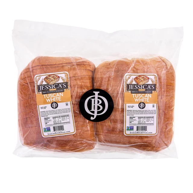 JESSICA'S BRICK OVEN TUSCAN SOURDOUGH BREAD 2/27 OZ (3.37 LBS)