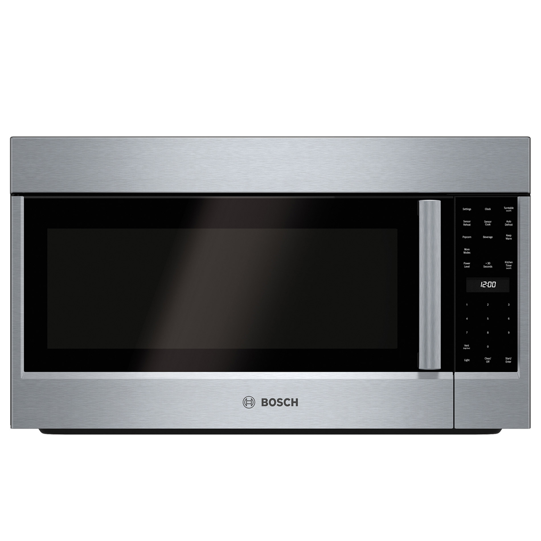 Bosch 500 Series 30 in 2.1 cu ft. Stainless Steel Over-the-range Microwave, 385 CFM  