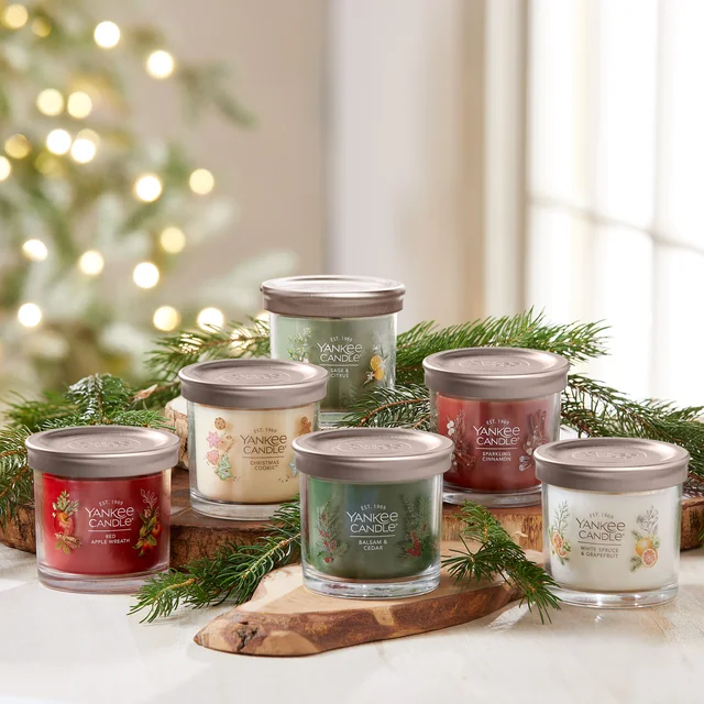 YANKEE CANDLE 6-PACK HOLIDAY CANDLES 4.3OZ EACH