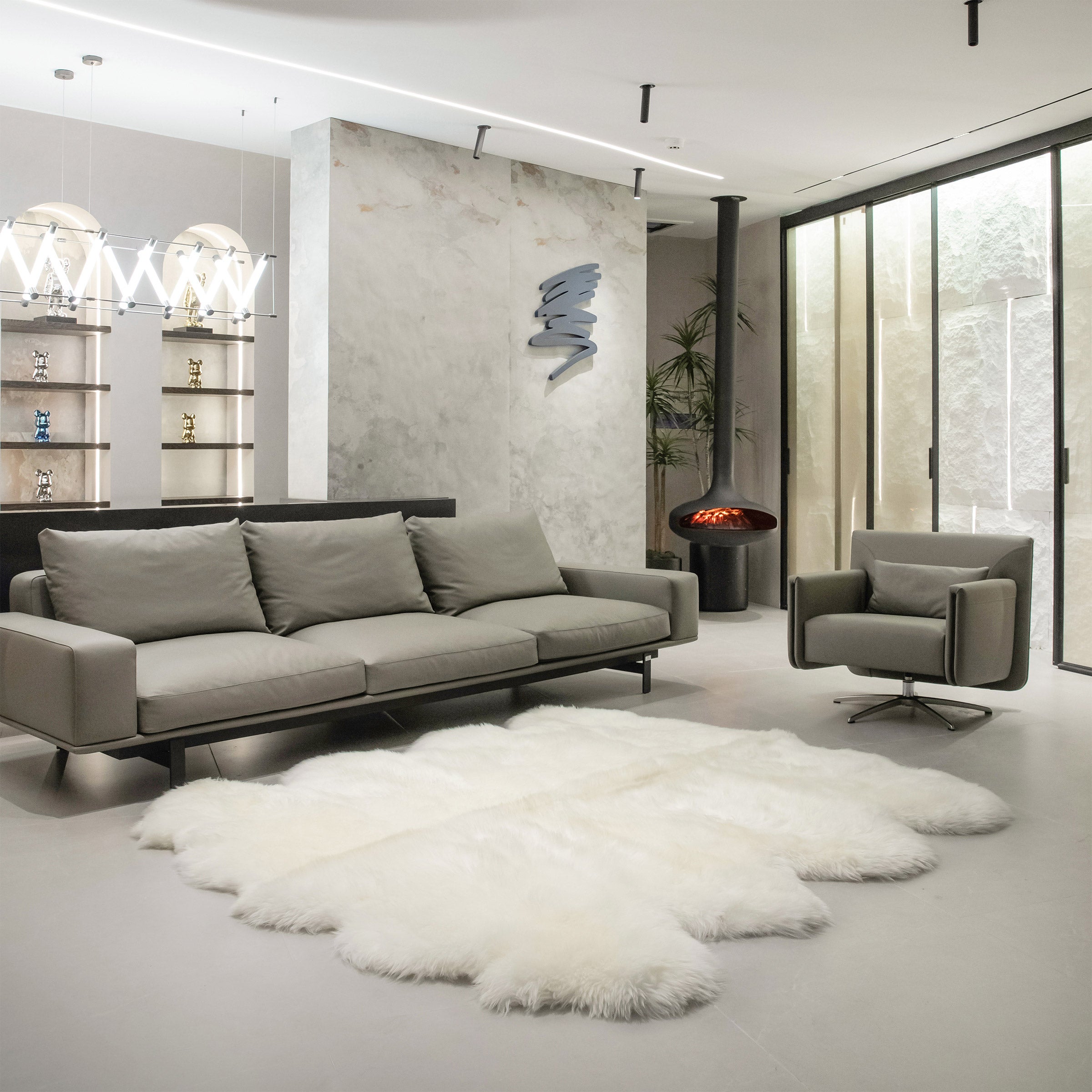 Windward Sheepskin Rug, 71