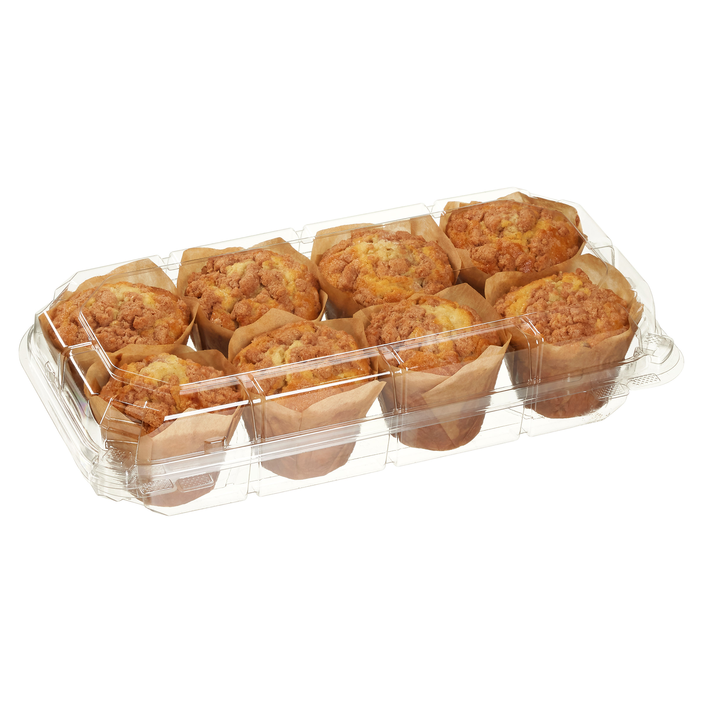Costco Bakery Cinnamon Chip Muffins, 4 oz, 8 ct