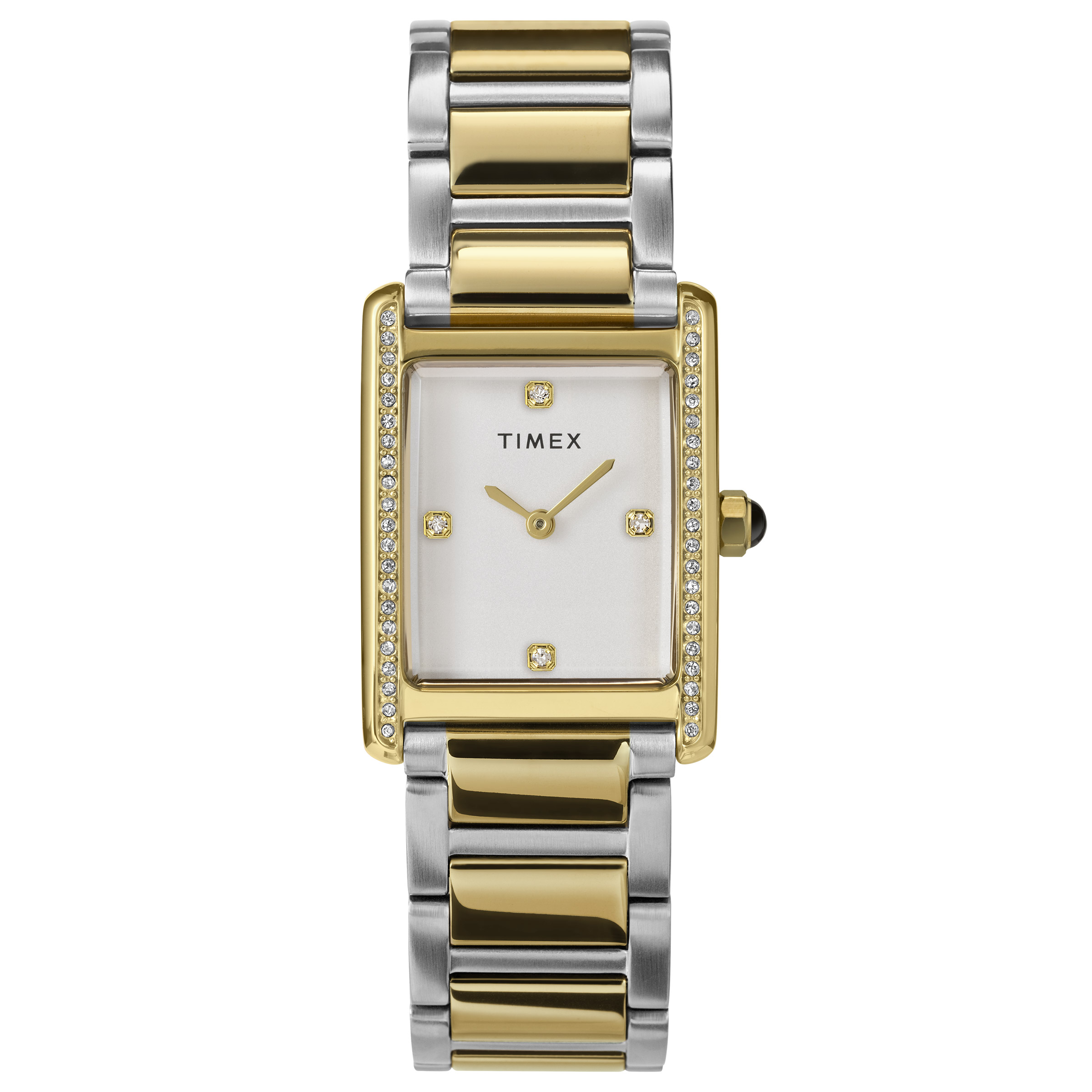 Timex Silver-Tone Dial Women's Watch