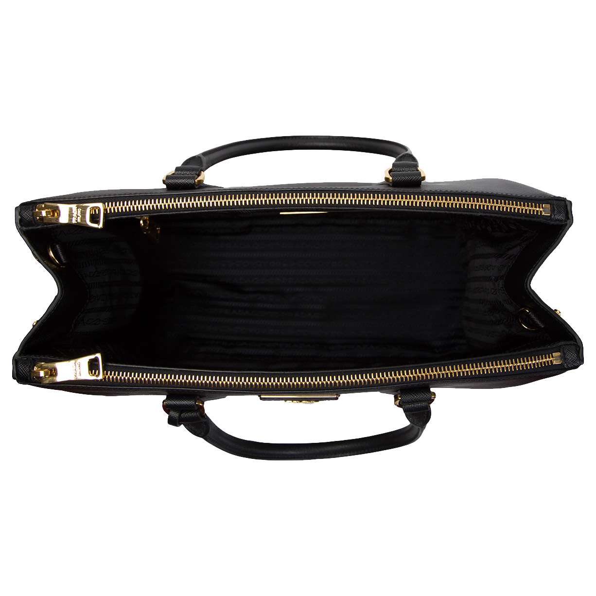 バッグ Prada Black Satin Handbag Prada Black Satin Handbag
