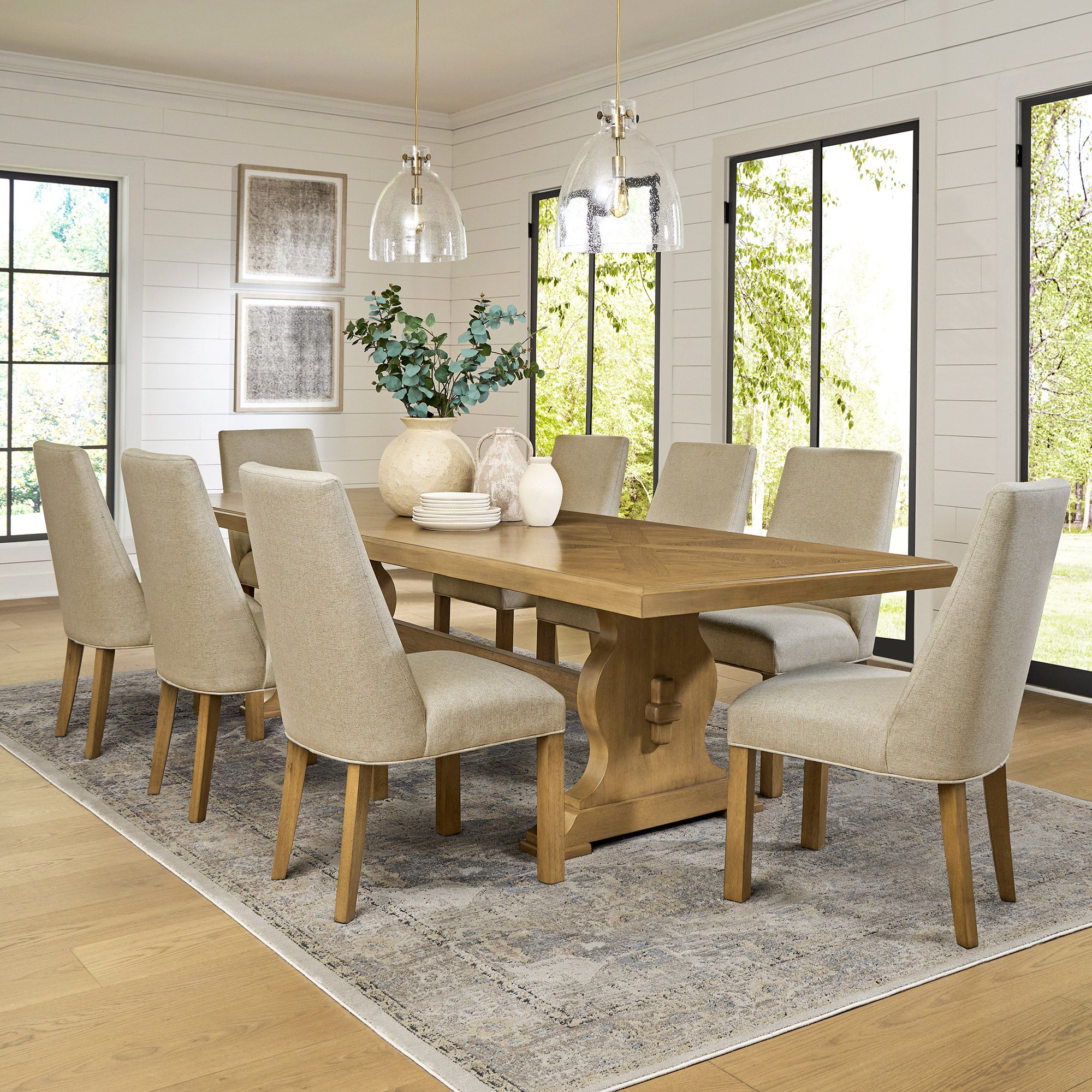 Pennfield Dining Table and 8 Chairs