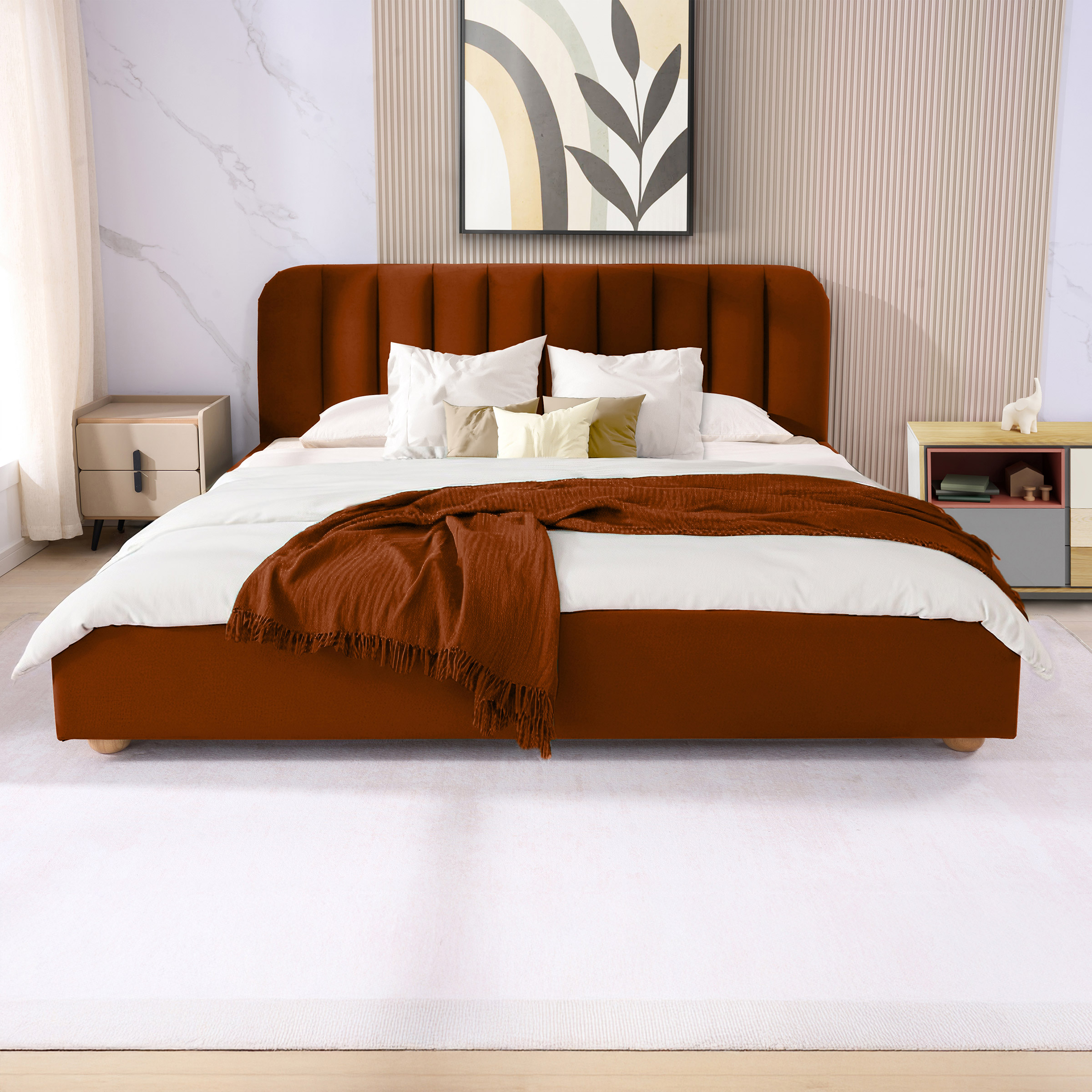 Hamilton Upholstered King Bed
