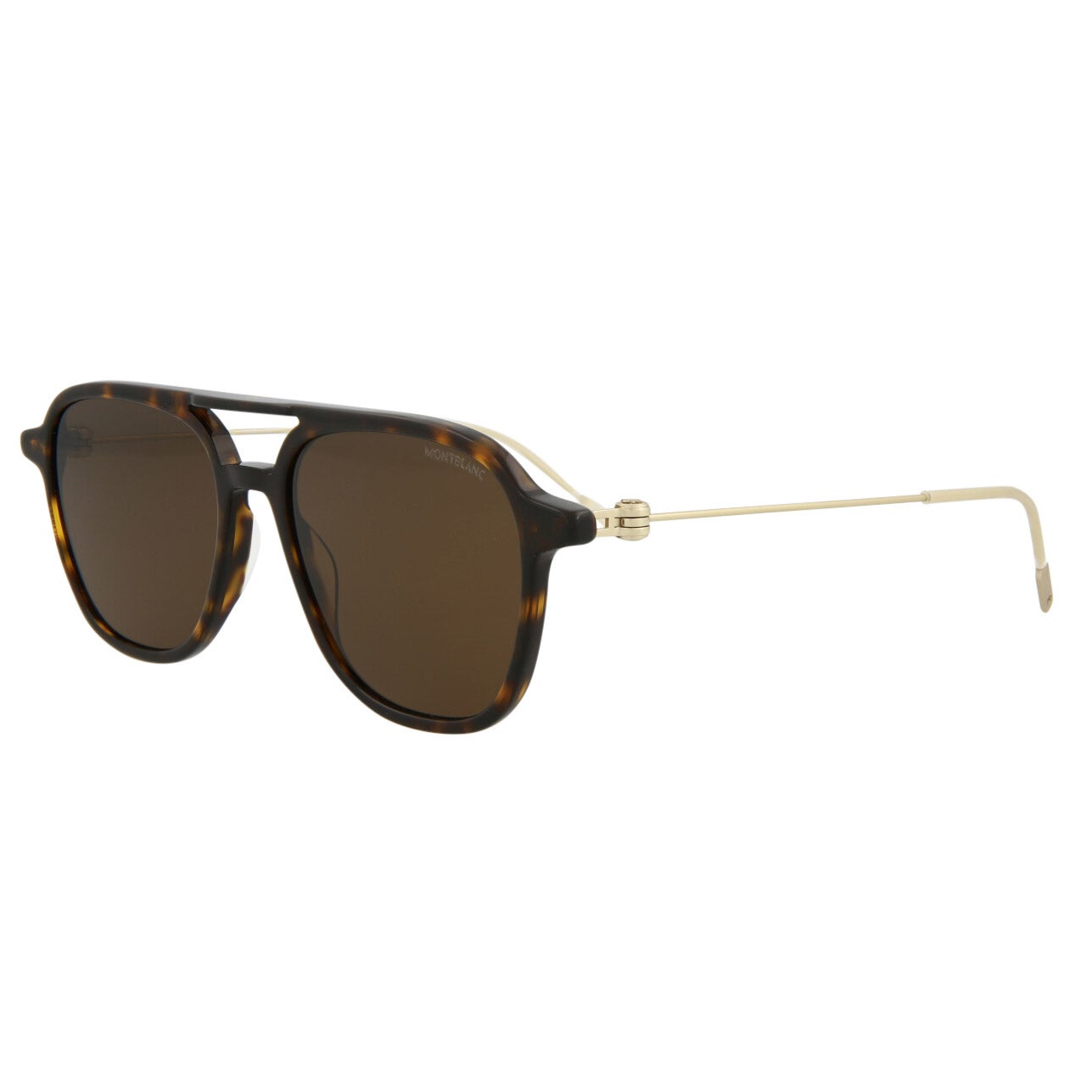 MontBlanc Sunglasses Women Brown Havana Mont Blanc Sunglasses MB0216S 002 main image 2