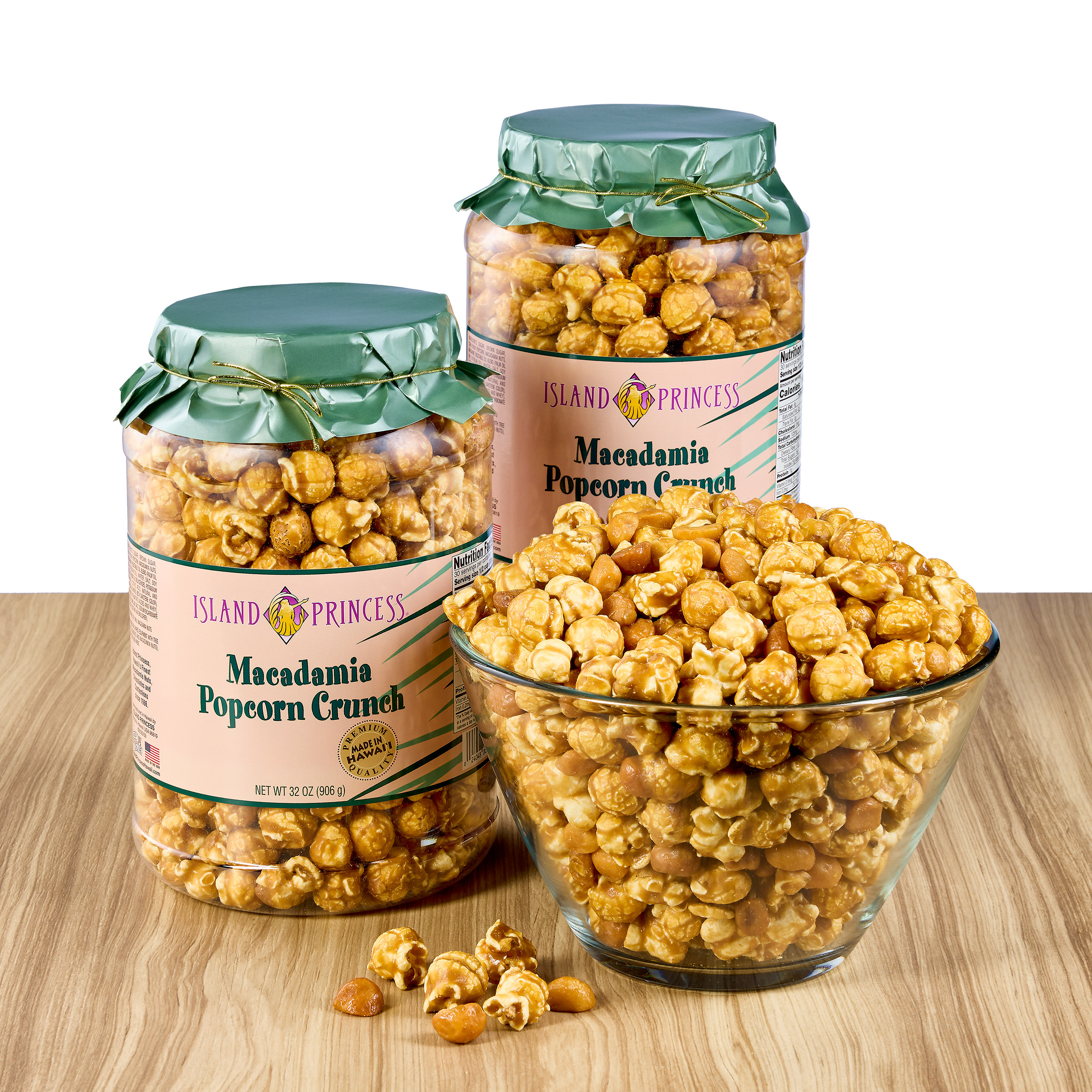 Island Princess Macadamia Popcorn Crunch 24 oz 2-pack | Costco