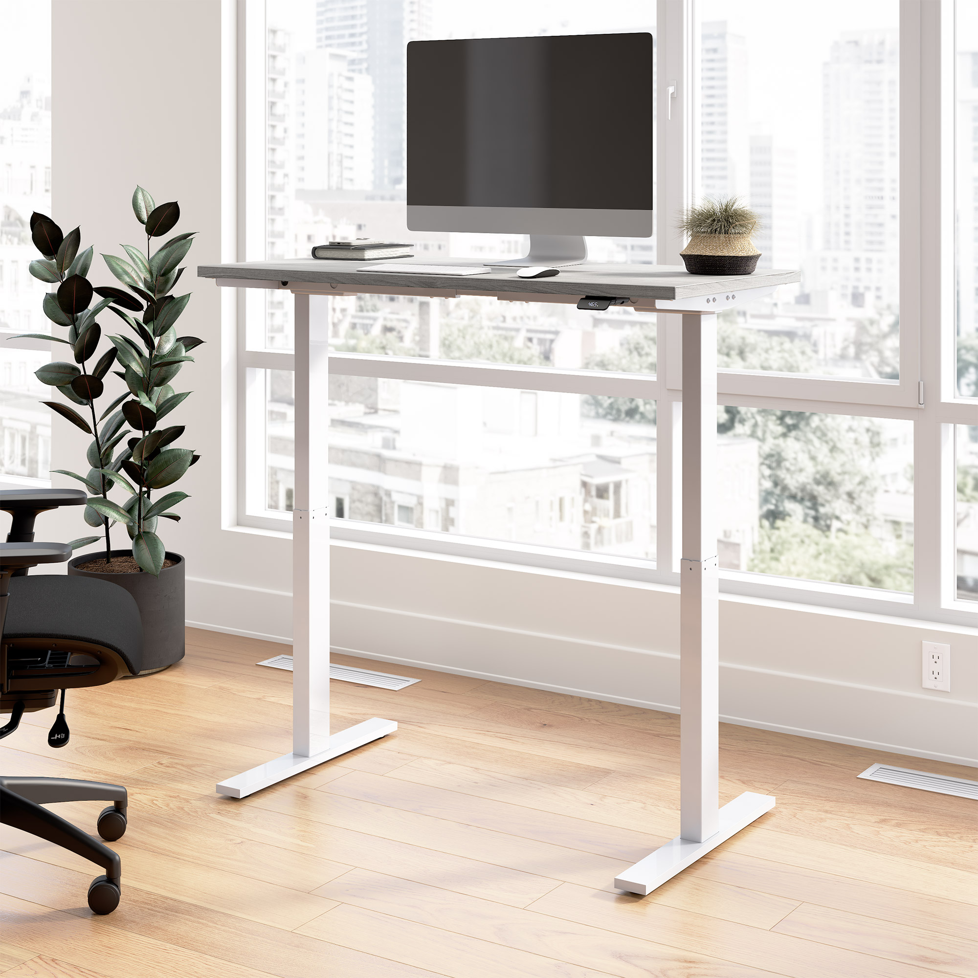 Office Pro Amplify 120.9 cm x 59.9 cm (47.6 in. x 23.6 in.) Height Adjustable Desk