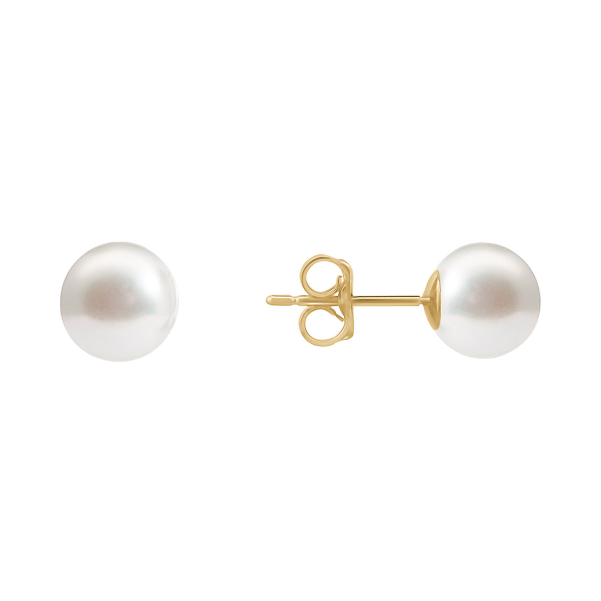 7 – 7.5 mm Cultured Freshwater Pearl Earrings