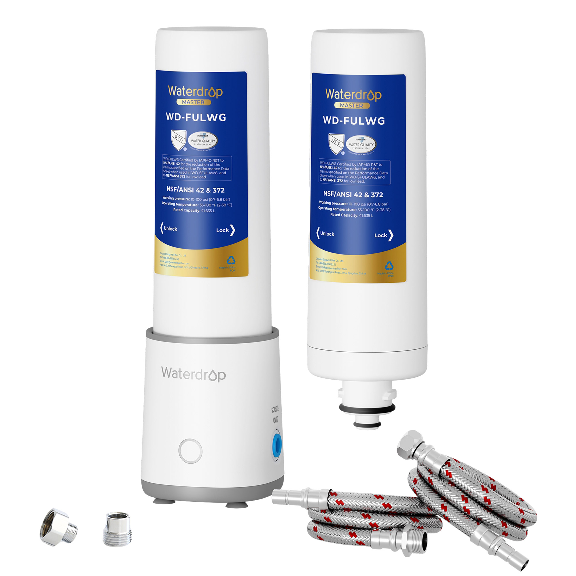 Waterdrop WD-SFULAWG Under Sink Water Filter System