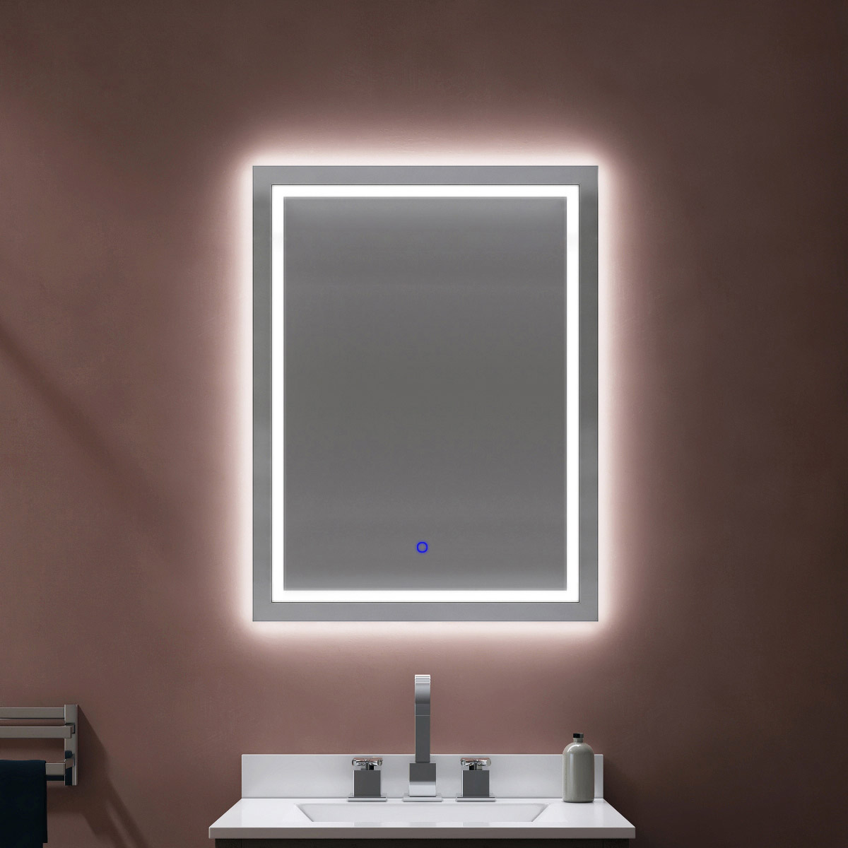 Appollo Otto 24 in. x 32 in. LED Lighted Mirror