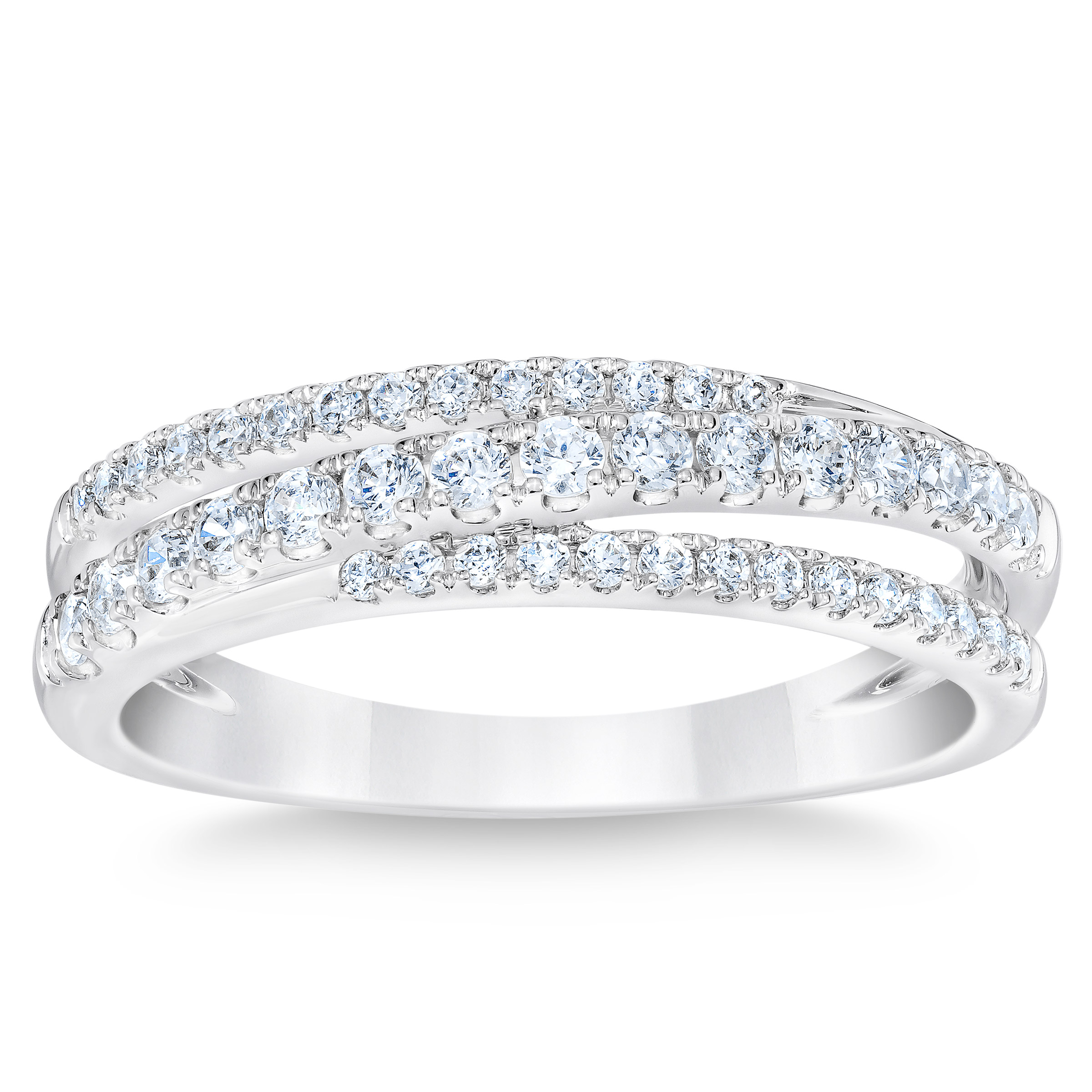 Round Brilliant Diamond Wedding Band (0.50 ctw)
