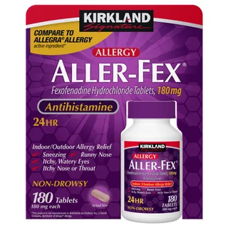 Kirkland Signature Aller-Fex 180mg, 180 Tablets