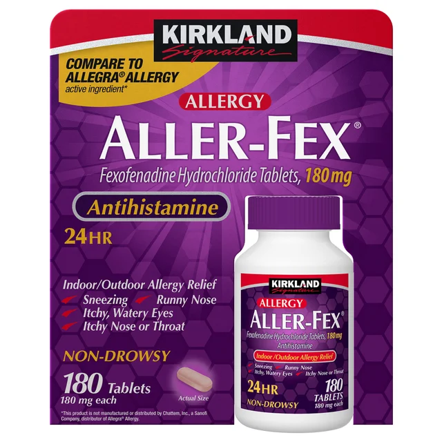 Kirkland Signature Aller-Fex 180mg, 180 Tablets