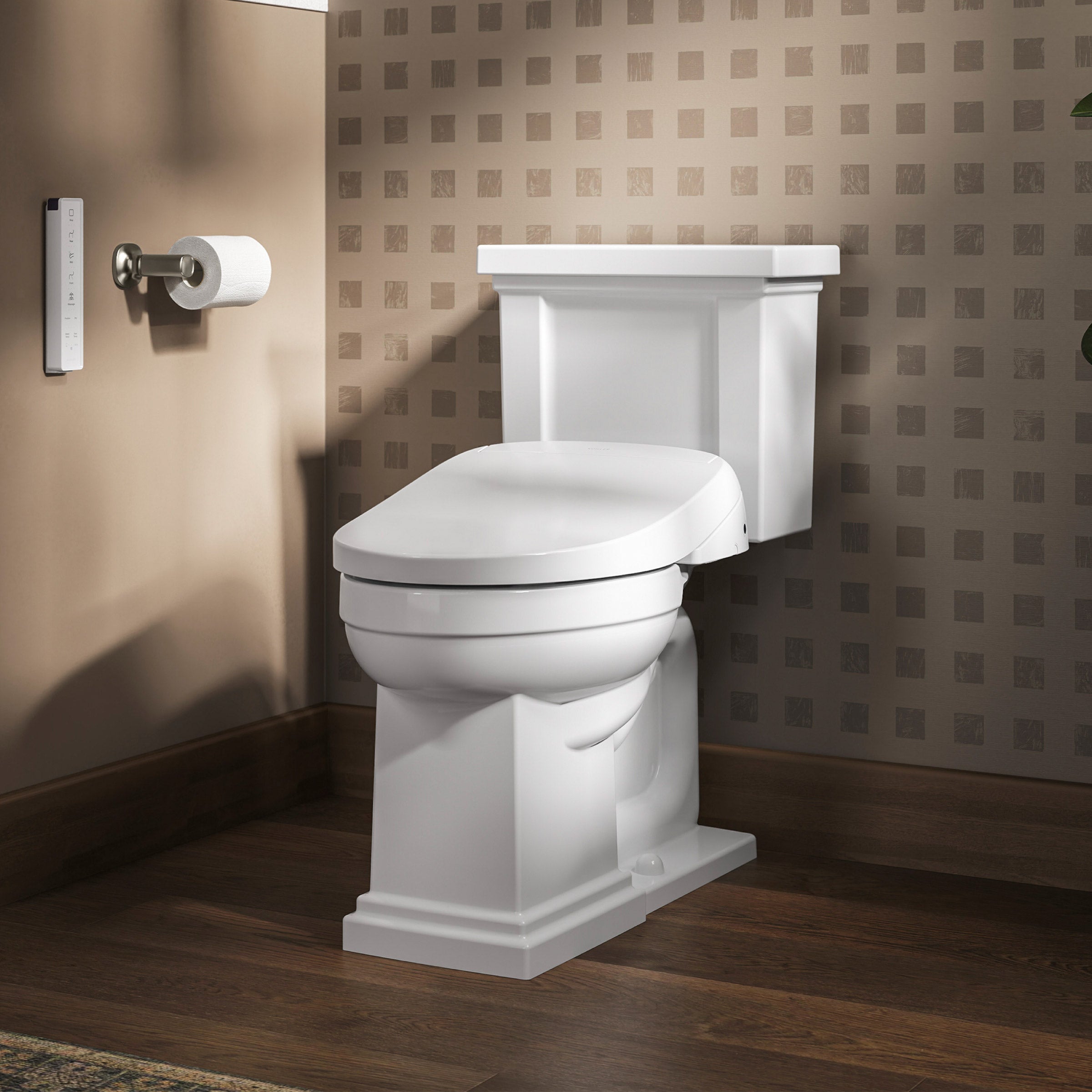 A*e様  CLEAN CONTOUR SEAMLESS 1/4 Kohler PureWash E805 Bidet Toilet Seat with Remote Control | Costco