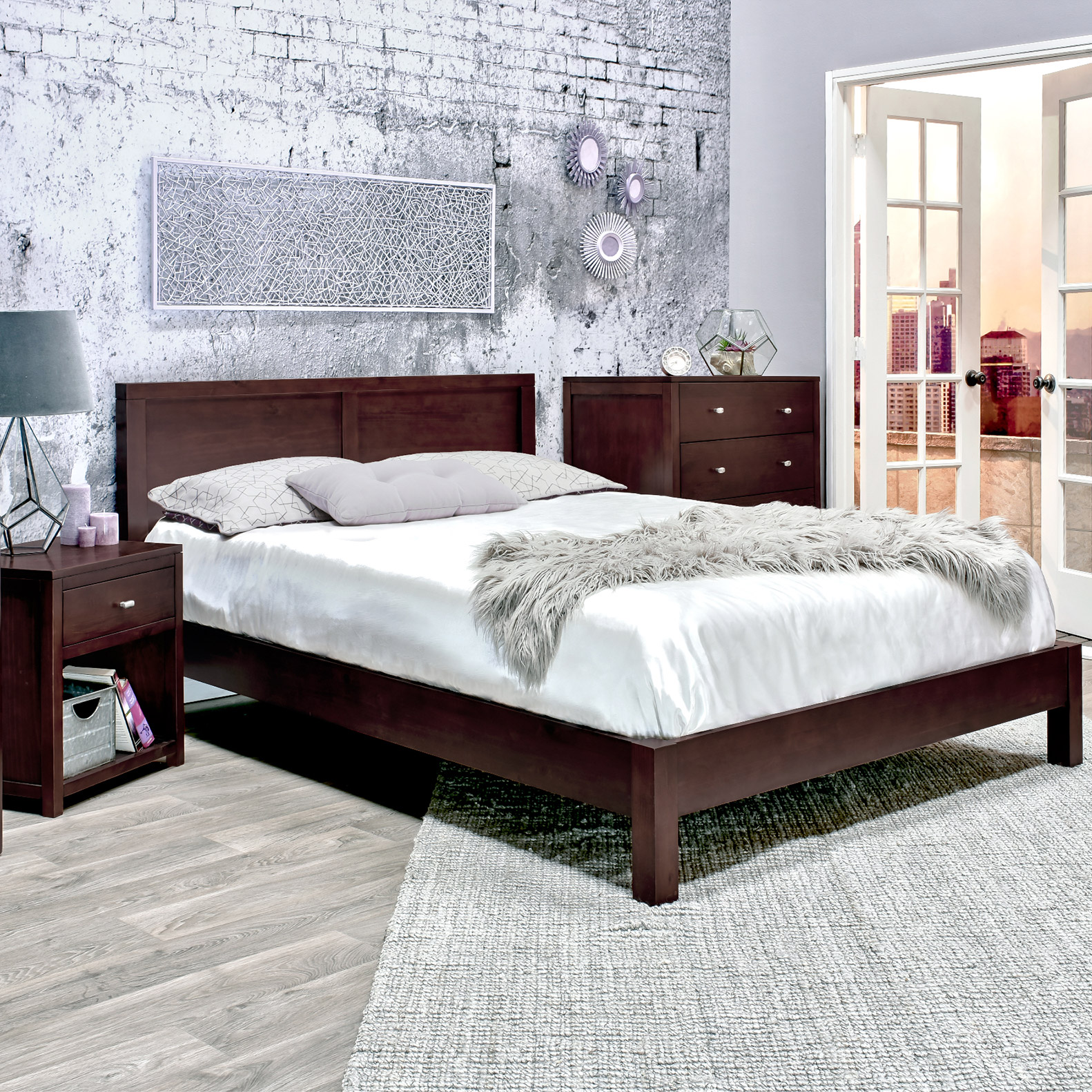 Pacifica Modern 6-piece King Bedroom Set