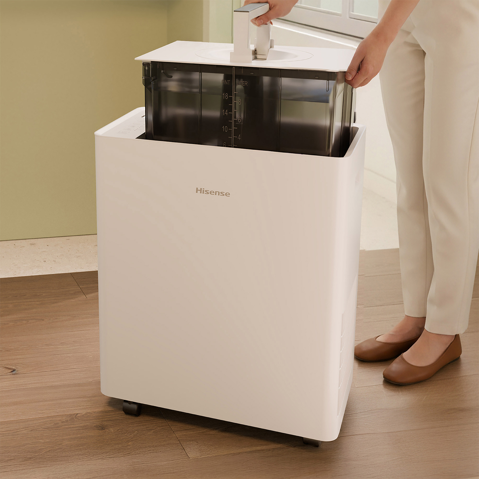 Hisense TopLift 50-Pint Dehumidifier with Built-in Pump | Costco